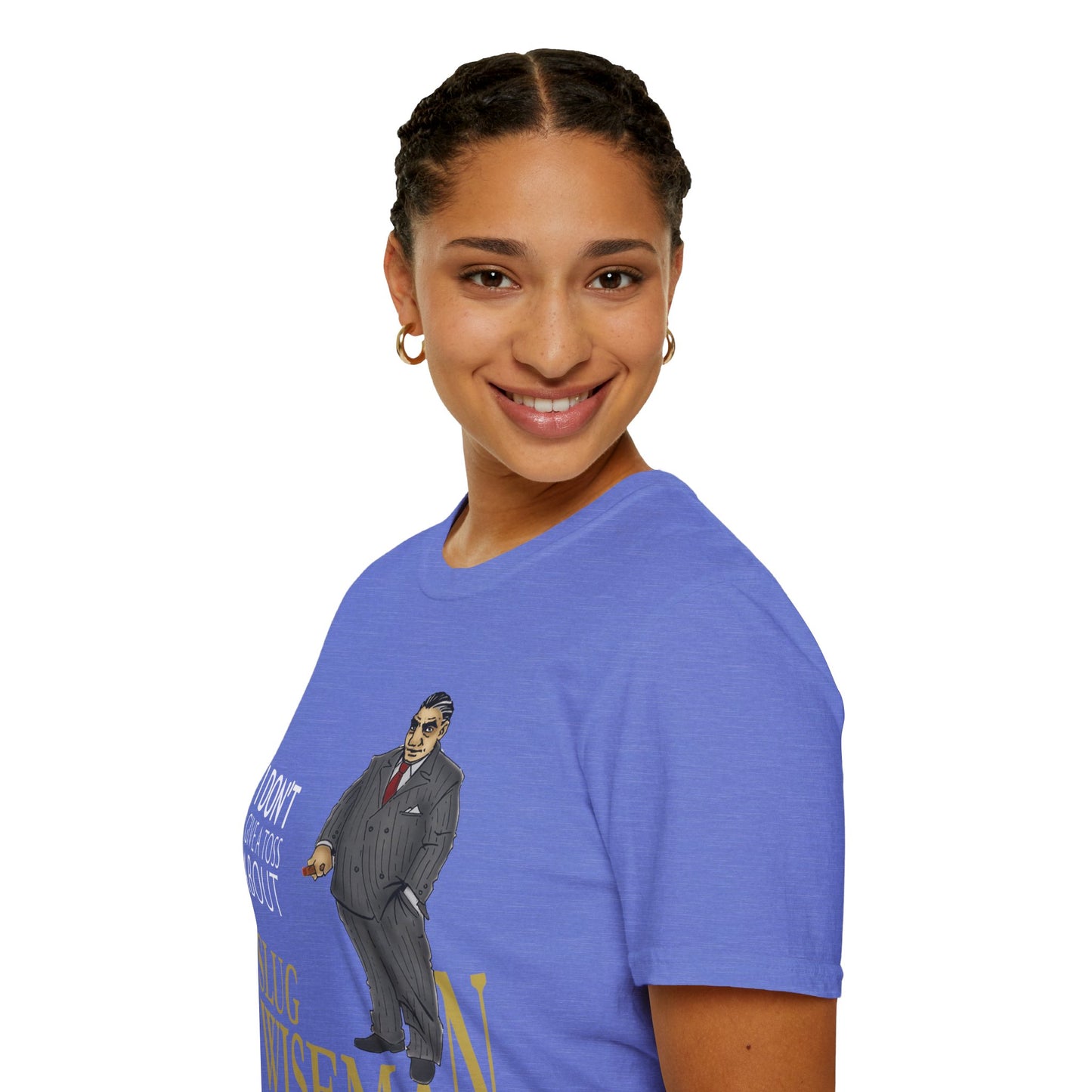 Slug Wiseman - Futsy Marlone's Signature Pose Unisex Softstyle T-Shirt