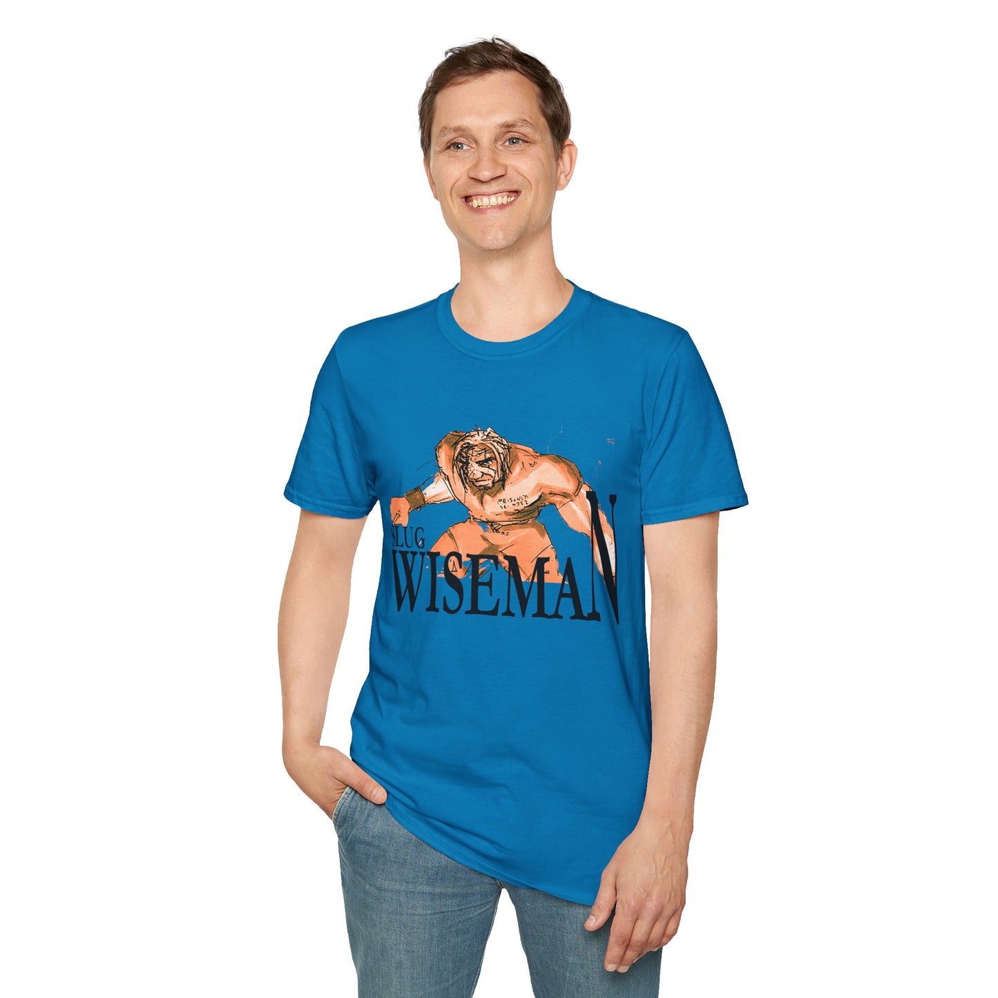 Slug Wiseman Unisex Softstyle T-Shirt