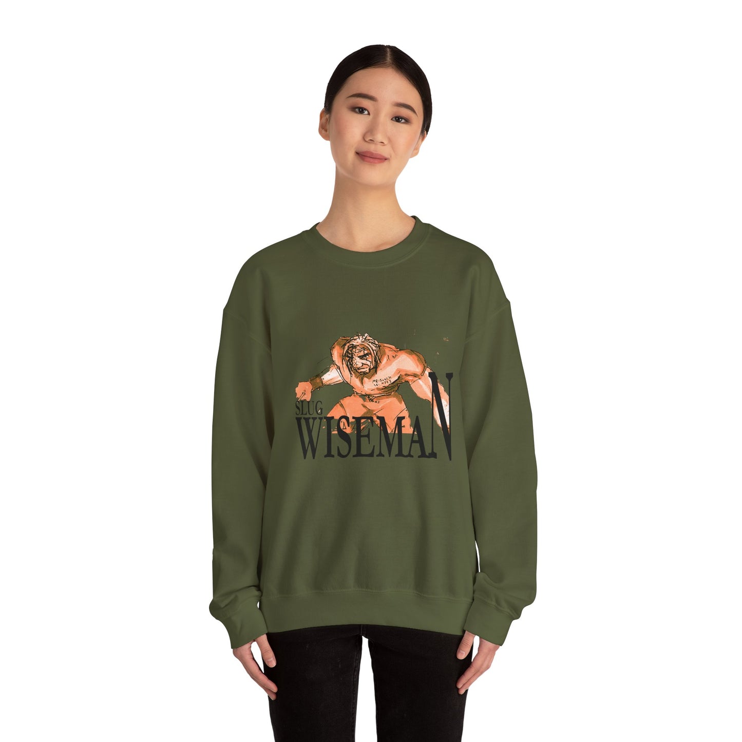 Slug Wiseman Unisex Crewneck Sweatshirt