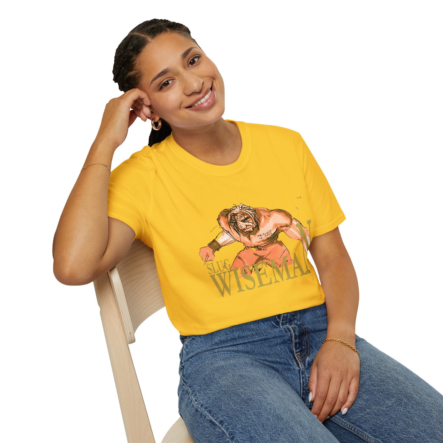 Slug Wiseman Unisex Softstyle T-Shirt