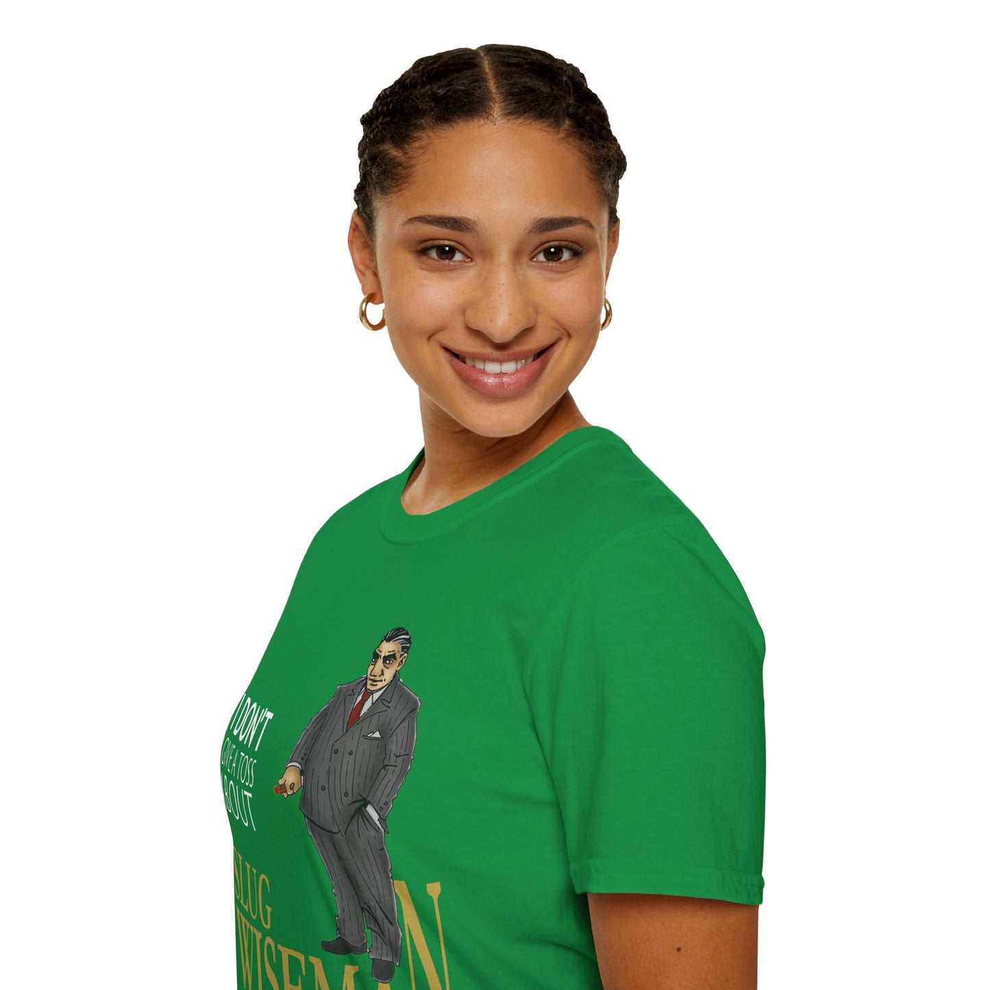 Slug Wiseman - Futsy Marlone's Signature Pose Unisex Softstyle T-Shirt