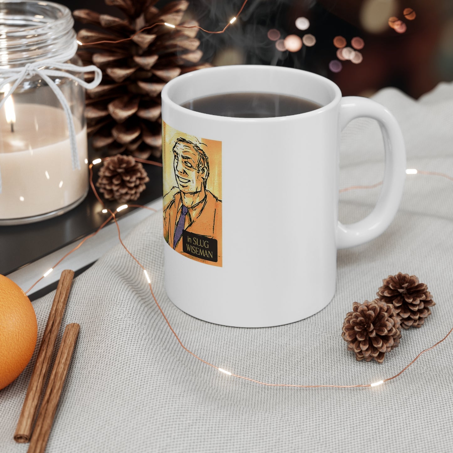 Slug Wiseman Valentine's Day Ceramic Mug