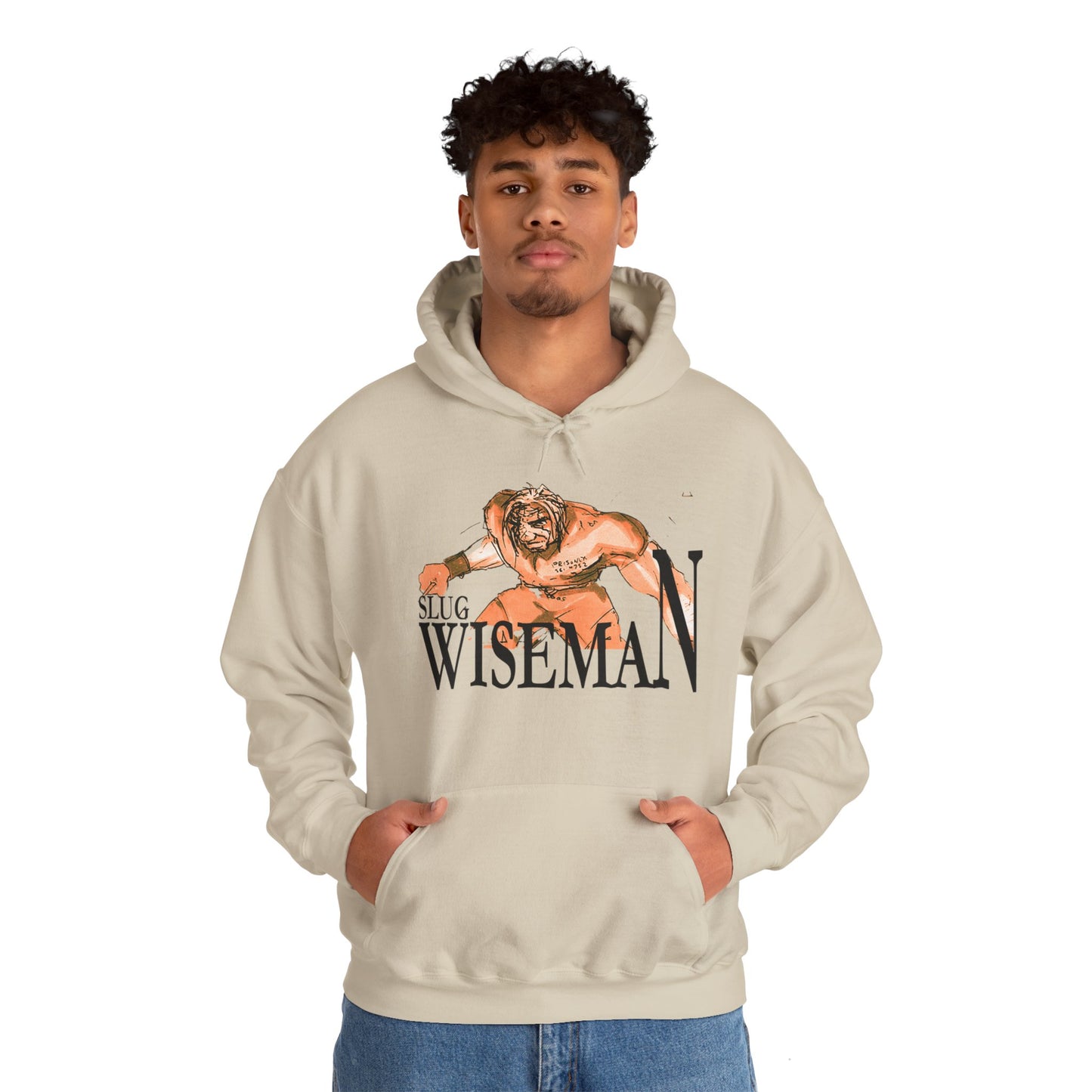 Slug Wiseman Unisex Hooded Sweatshirt