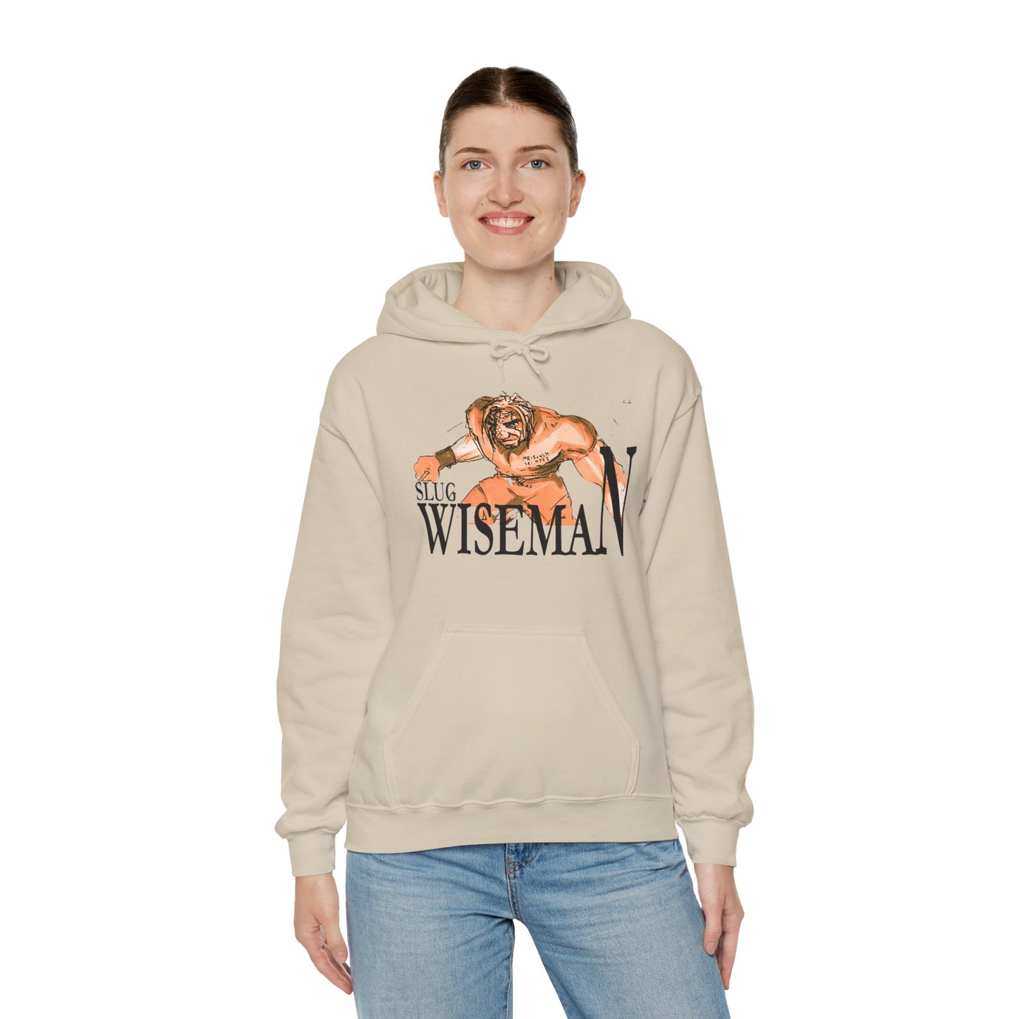 Slug Wiseman Unisex Hooded Sweatshirt