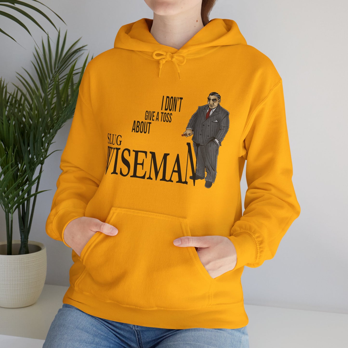 Slug Wiseman - Futsy Marlone's Signature Pose Unisex Hooded Sweatshirt