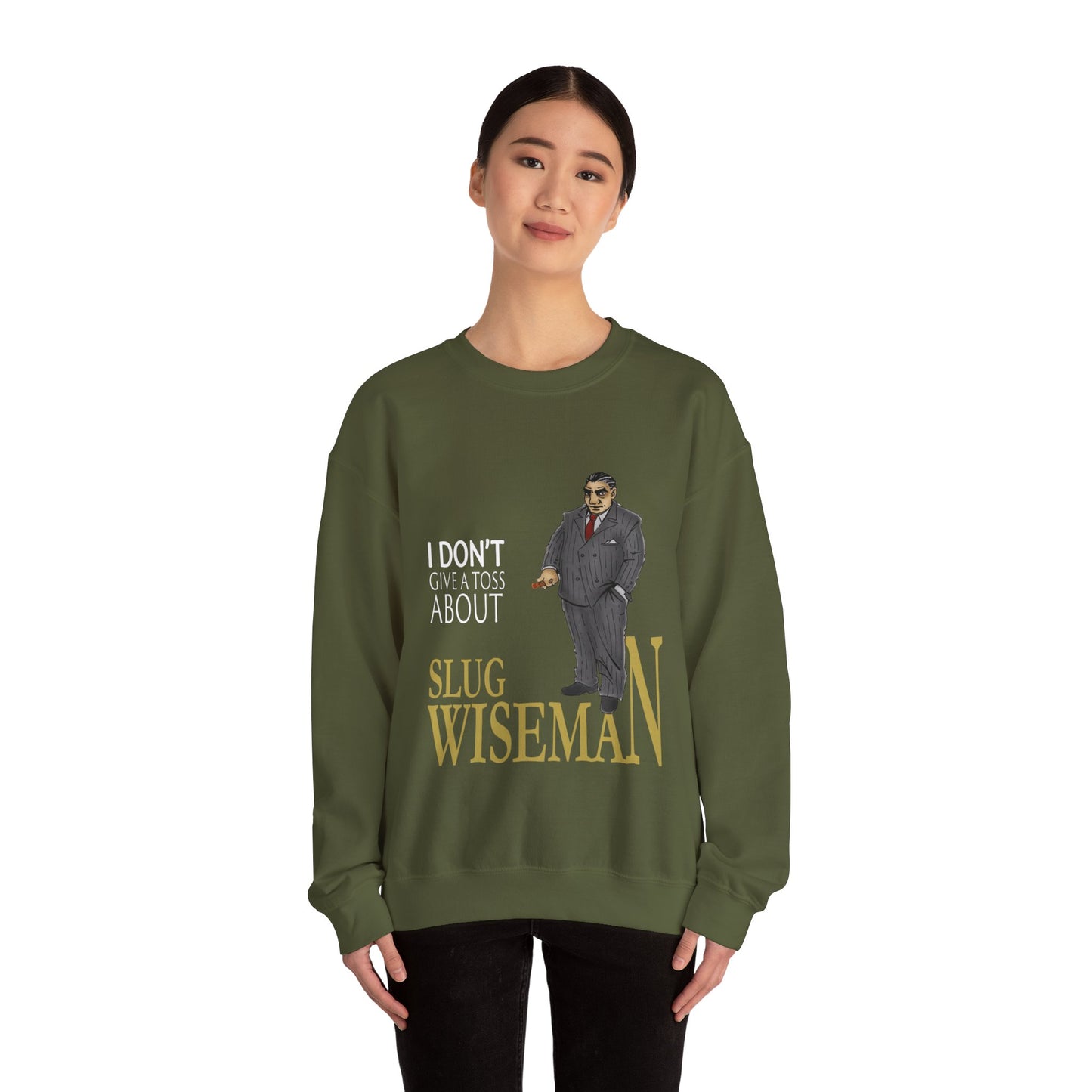 Slug Wiseman - Futsy Marlone's Signature Pose Unisex Crewneck Sweatshirt