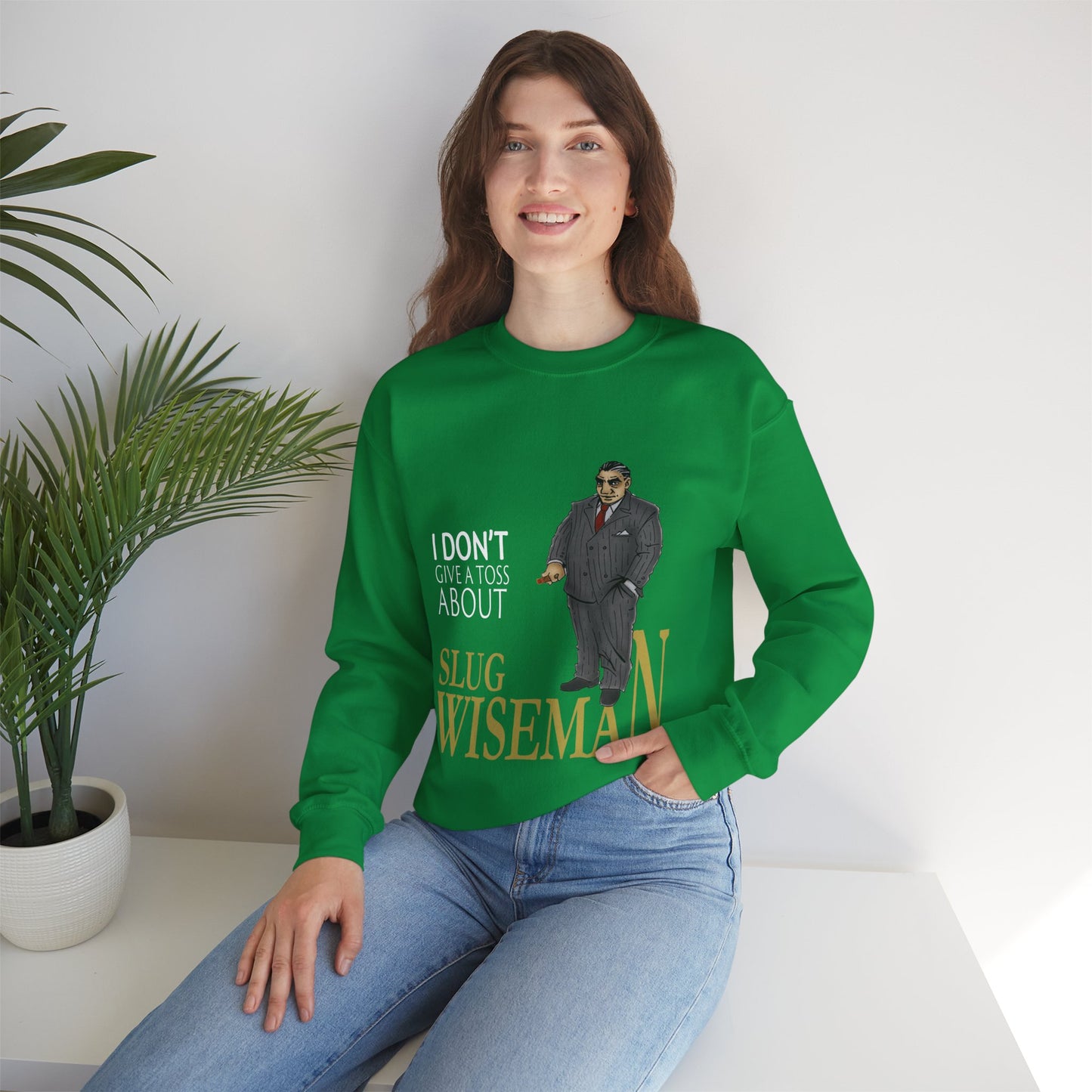Slug Wiseman - Futsy Marlone's Signature Pose Unisex Crewneck Sweatshirt