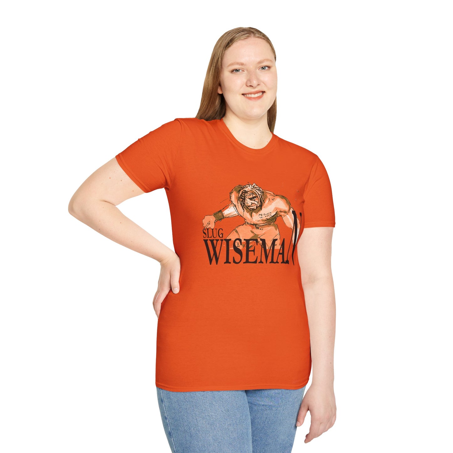 Slug Wiseman Unisex Softstyle T-Shirt