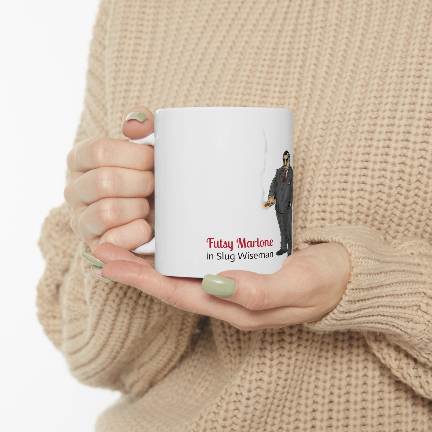 Futsy Marlone in Slug Wiseman Mug