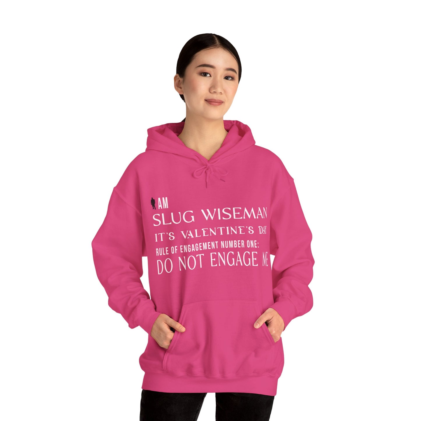 Slug Wiseman Valentine's Day Unisex Hoodie