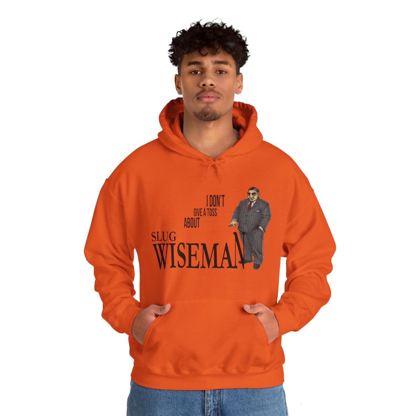 Slug Wiseman - Futsy Marlone's Signature Pose Unisex Hooded Sweatshirt