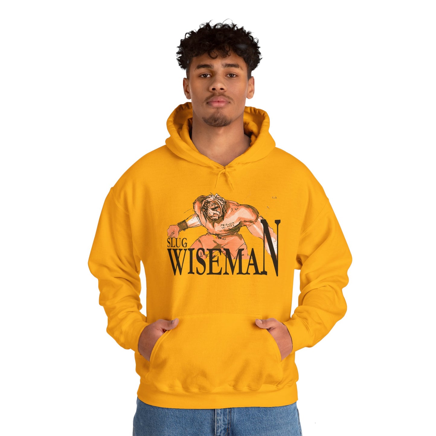 Slug Wiseman Unisex Hooded Sweatshirt