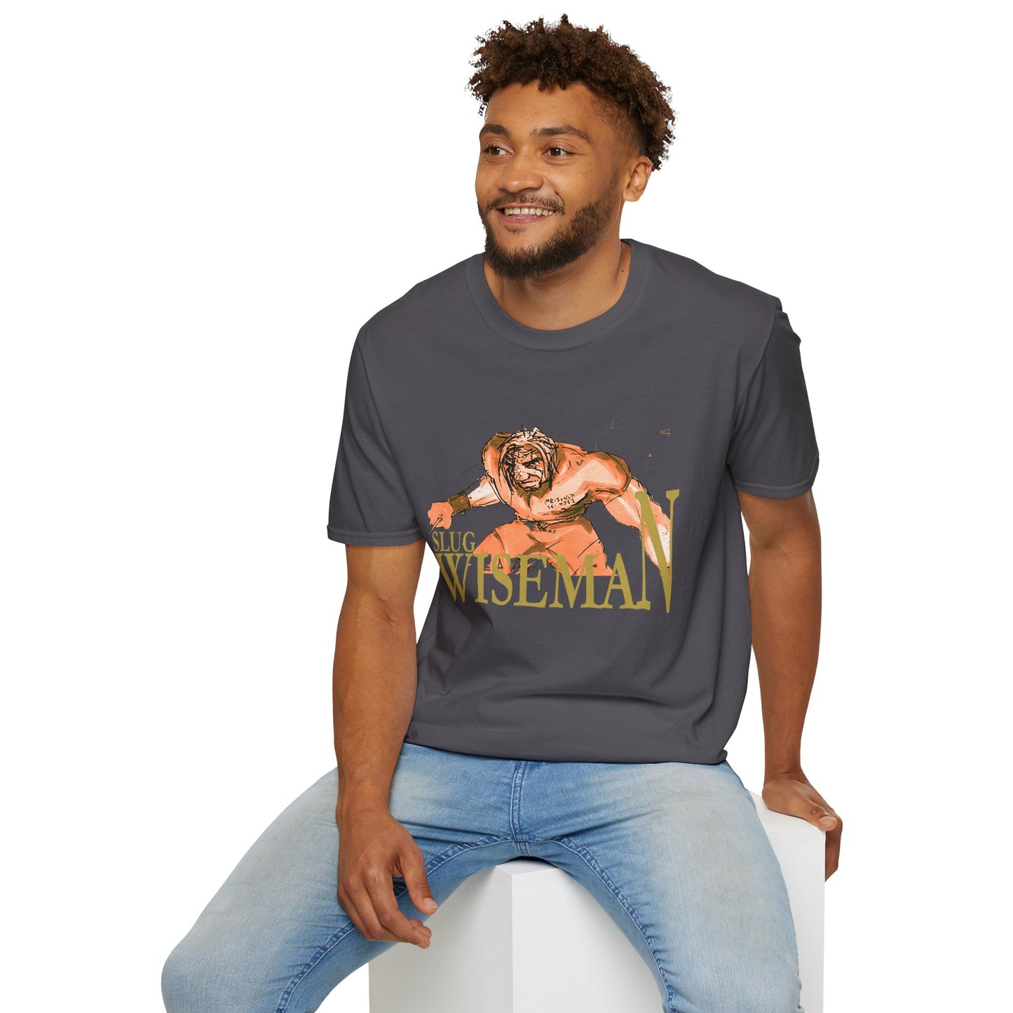 Slug Wiseman Unisex Softstyle T-Shirt