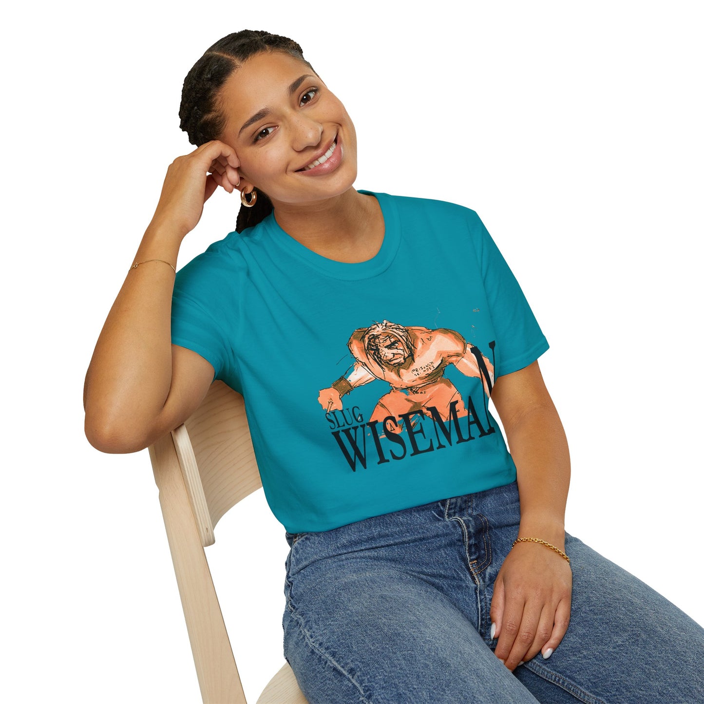 Slug Wiseman Unisex Softstyle T-Shirt