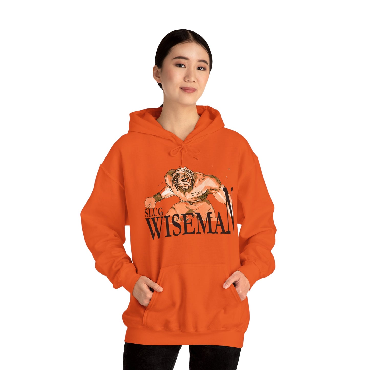 Slug Wiseman Unisex Hooded Sweatshirt