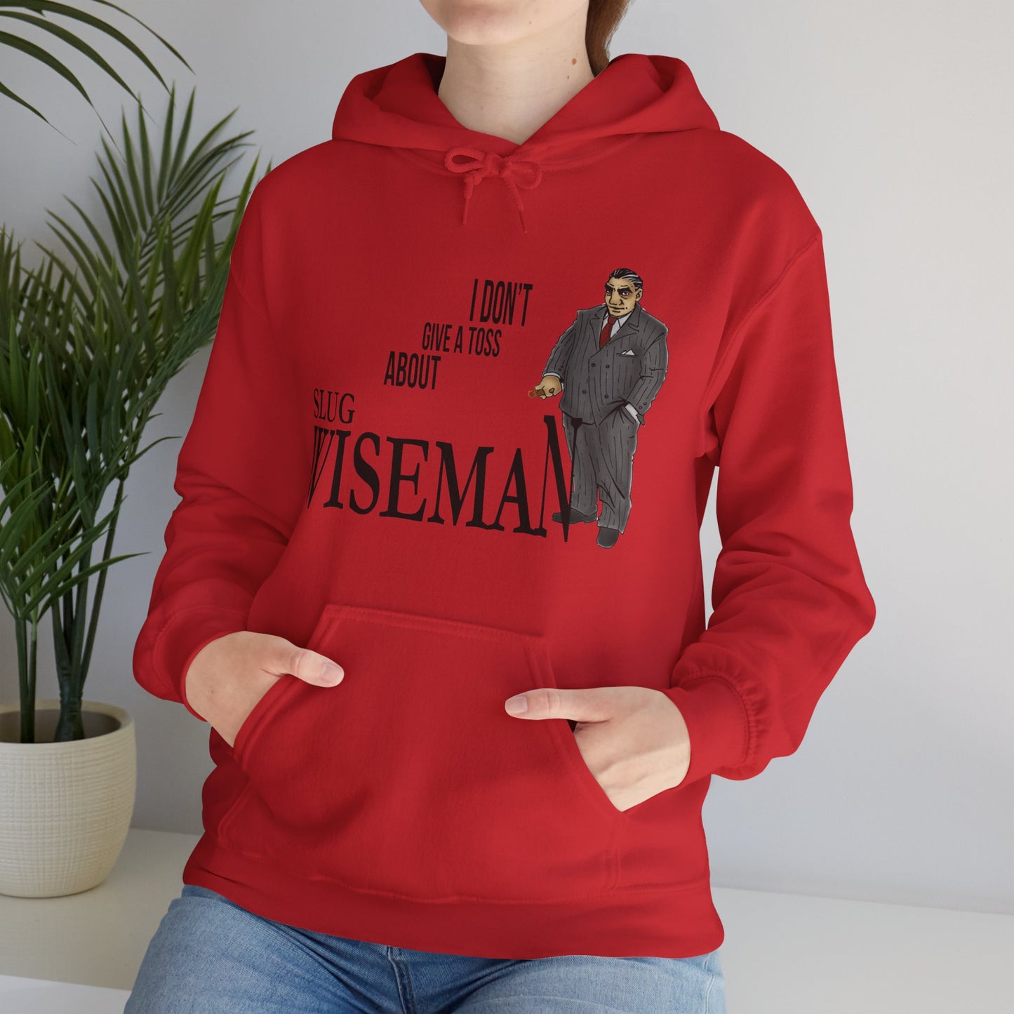 Slug Wiseman - Futsy Marlone's Signature Pose Unisex Hooded Sweatshirt