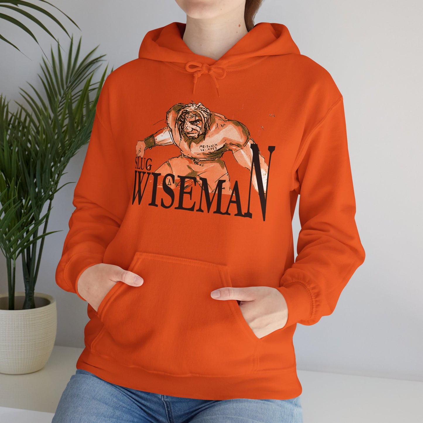 Slug Wiseman Unisex Hooded Sweatshirt