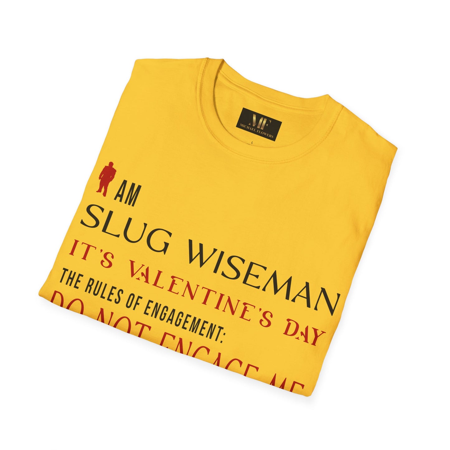 Slug Wiseman Valentine's Day Unisex Softstyle T-Shirt