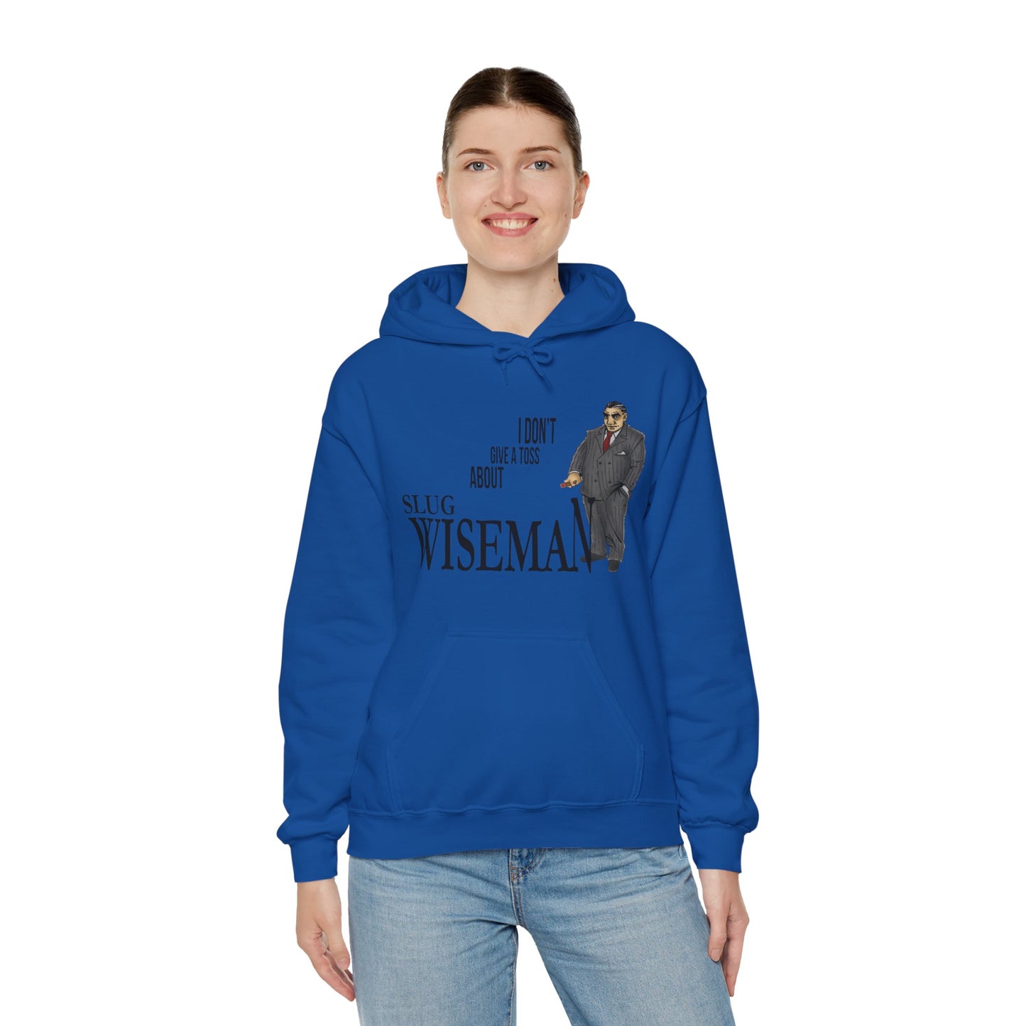 Slug Wiseman - Futsy Marlone's Signature Pose Unisex Hooded Sweatshirt
