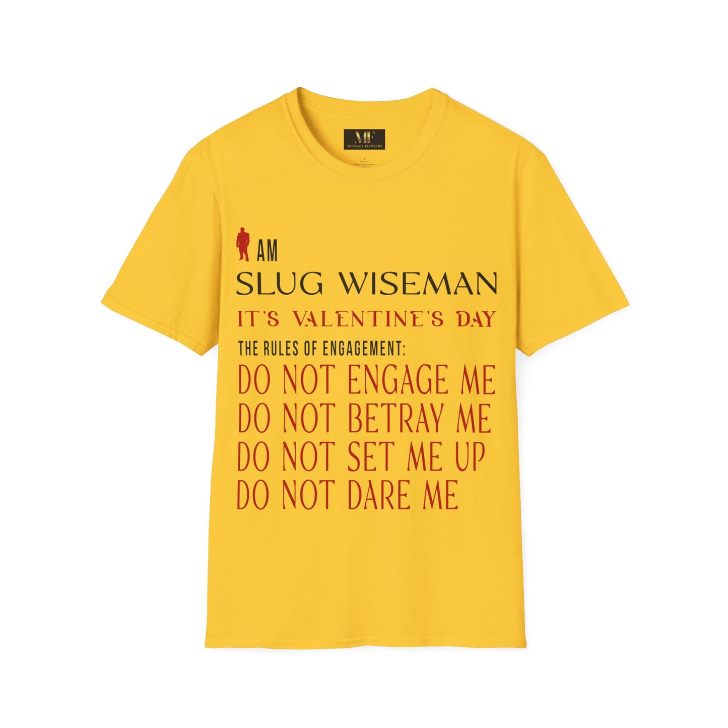 Slug Wiseman Valentine's Day Unisex Softstyle T-Shirt