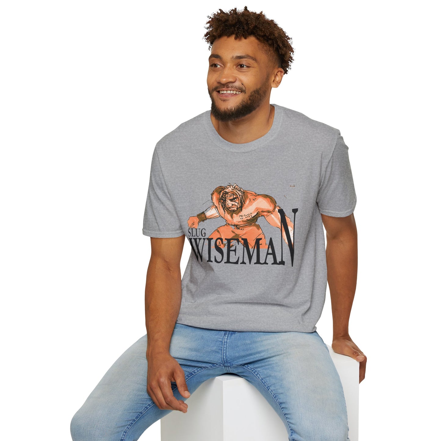 Slug Wiseman Unisex Softstyle T-Shirt