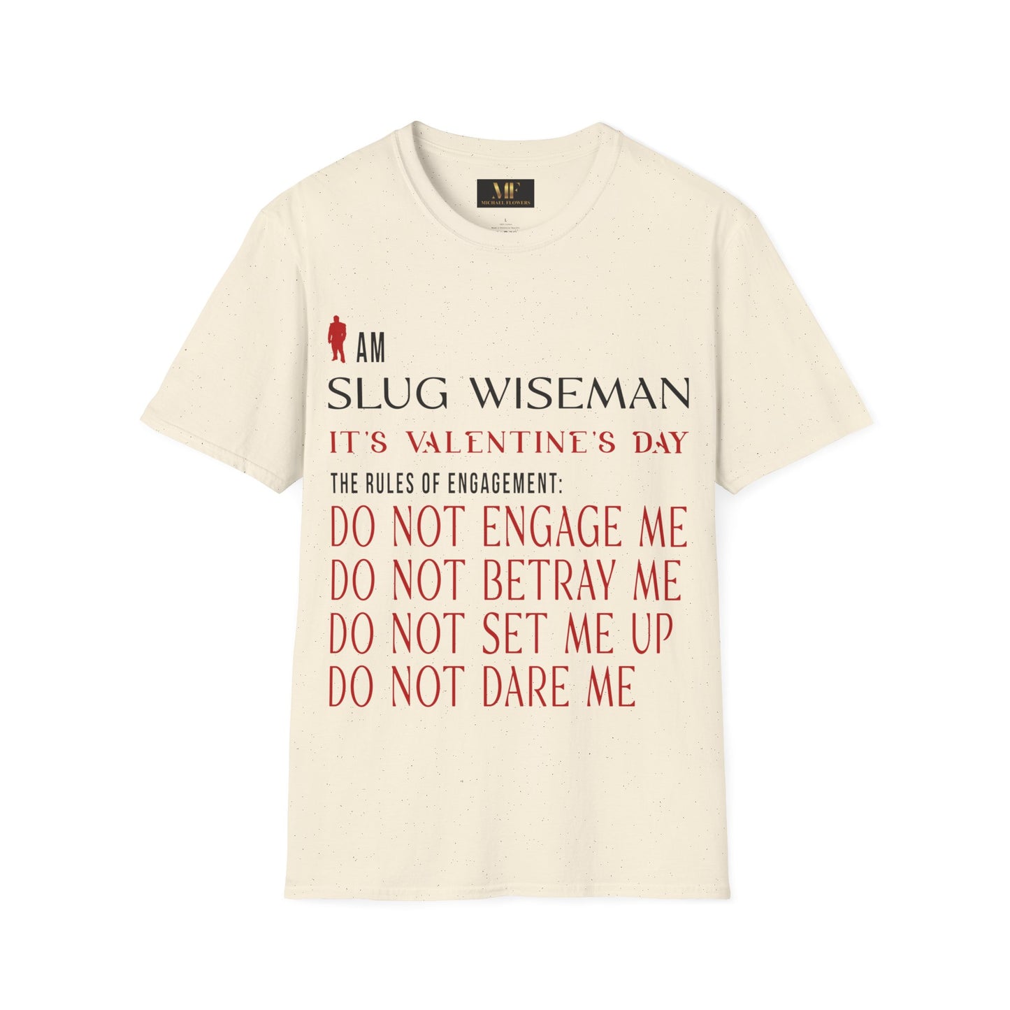 Slug Wiseman Valentine's Day Unisex Softstyle T-Shirt