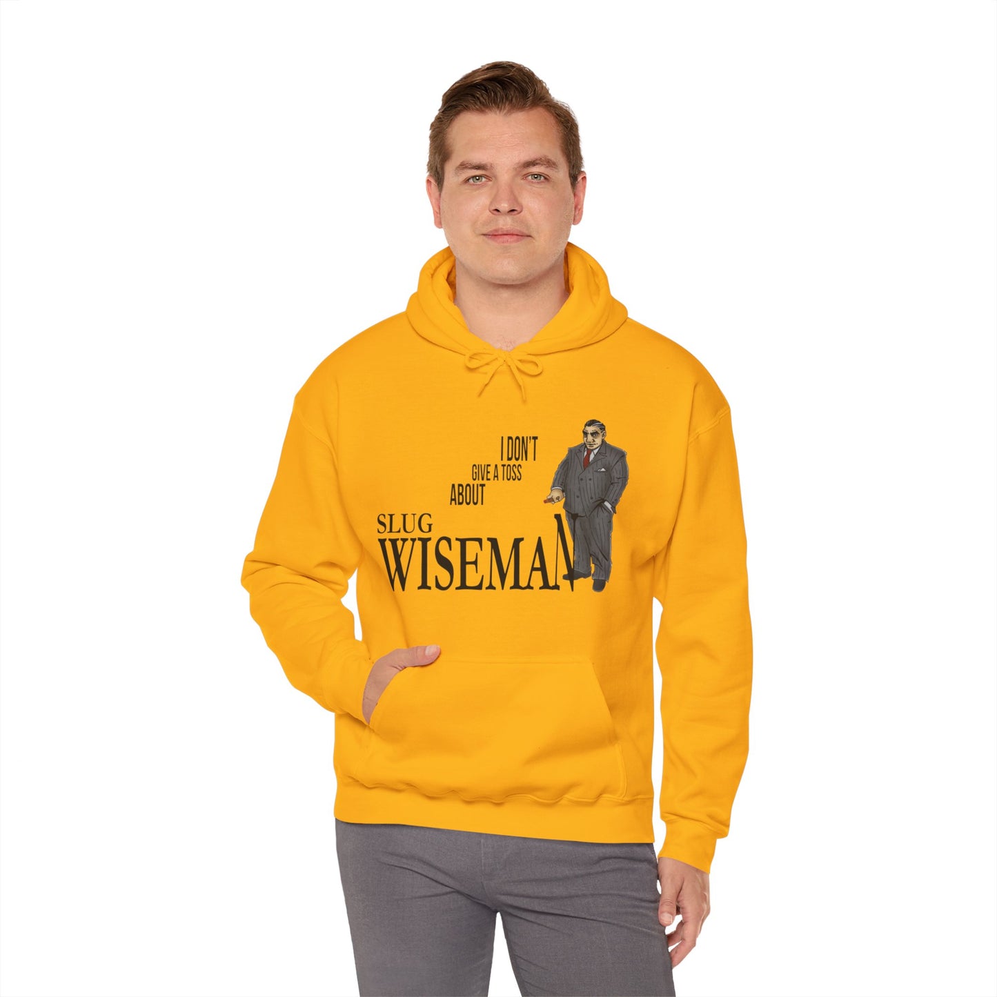 Slug Wiseman - Futsy Marlone's Signature Pose Unisex Hooded Sweatshirt