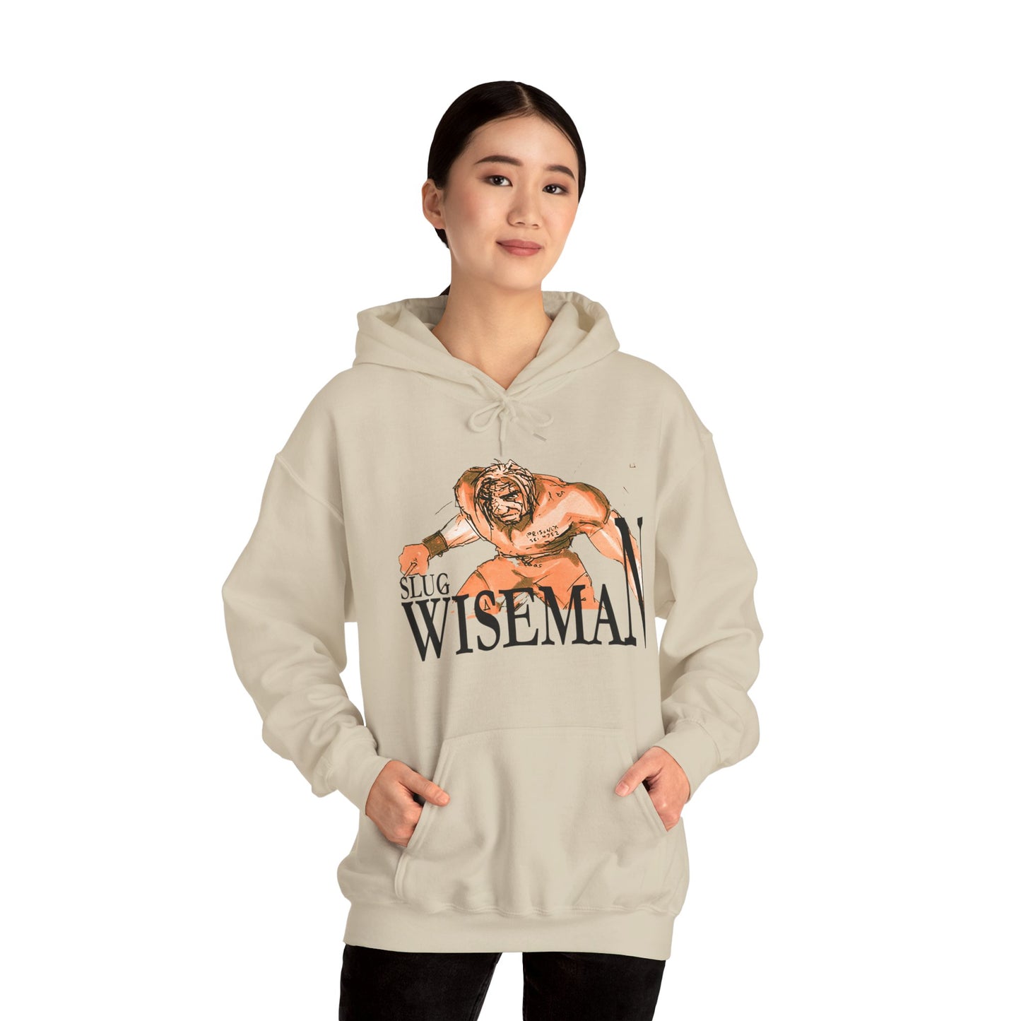 Slug Wiseman Unisex Hooded Sweatshirt