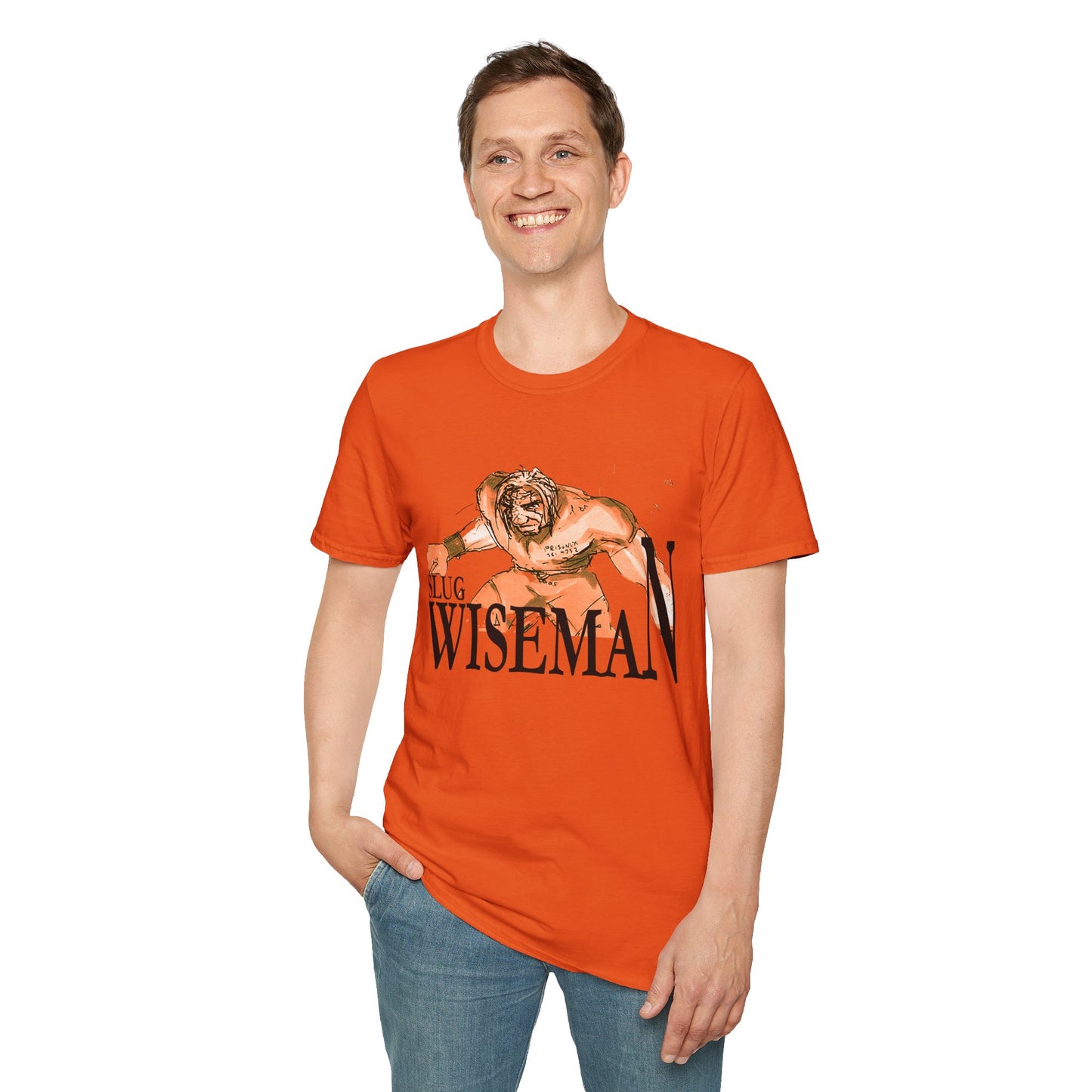 Slug Wiseman Unisex Softstyle T-Shirt