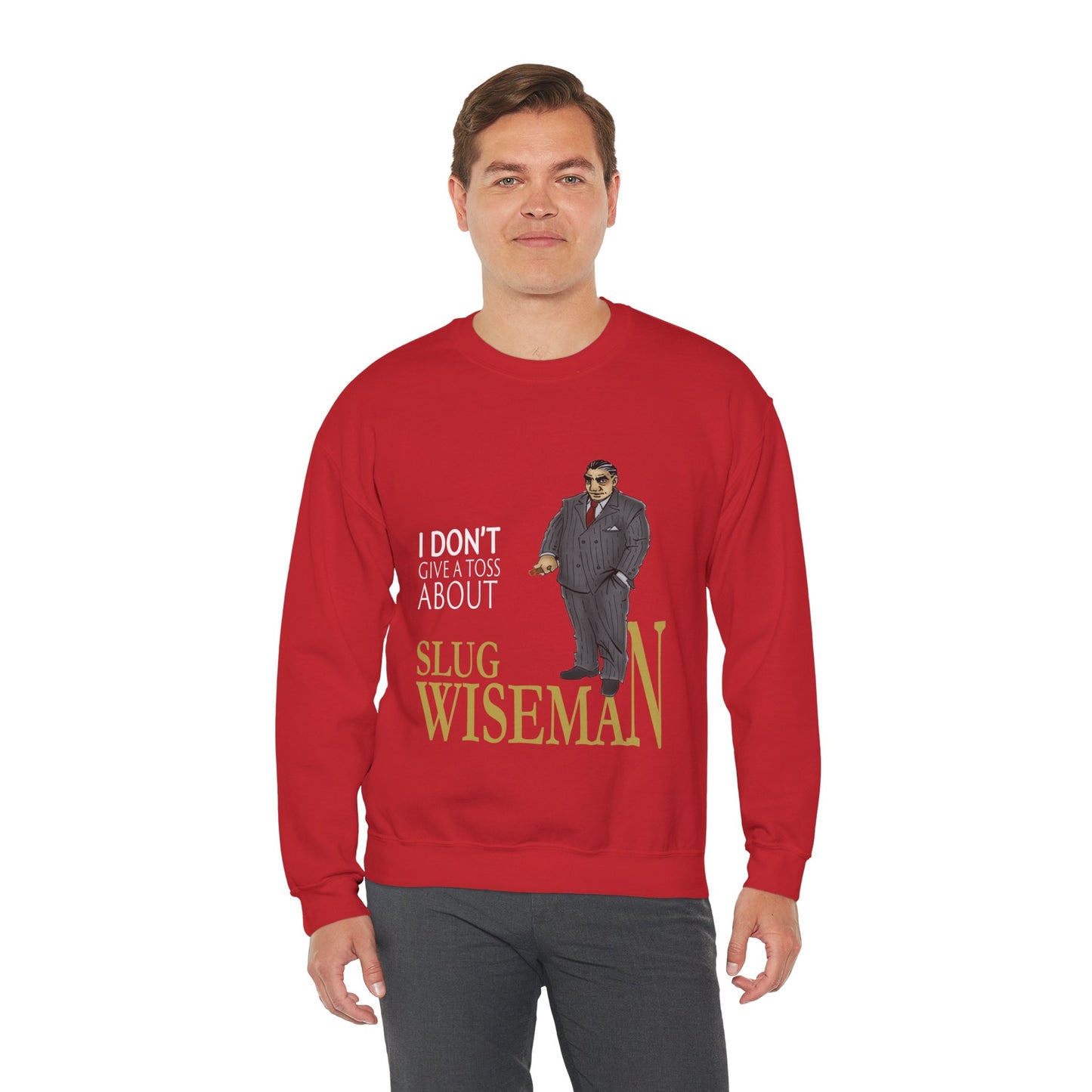 Slug Wiseman - Futsy Marlone's Signature Pose Unisex Crewneck Sweatshirt