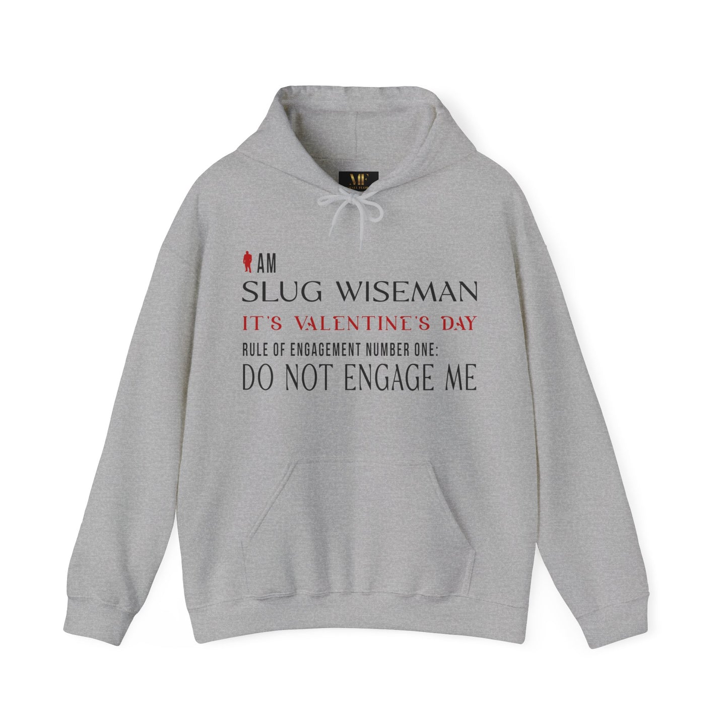 Slug Wiseman Unisex Hooded Sweatshirt