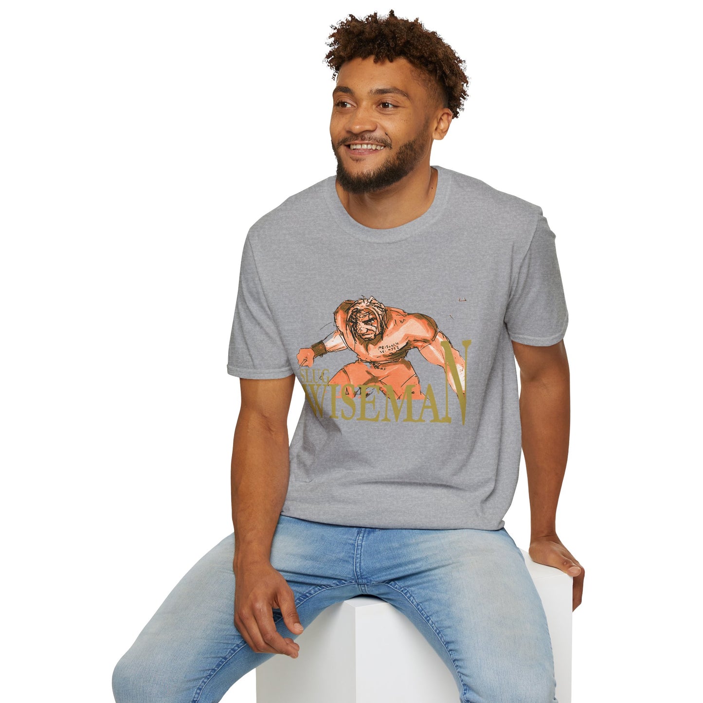 Slug Wiseman Unisex Softstyle T-Shirt