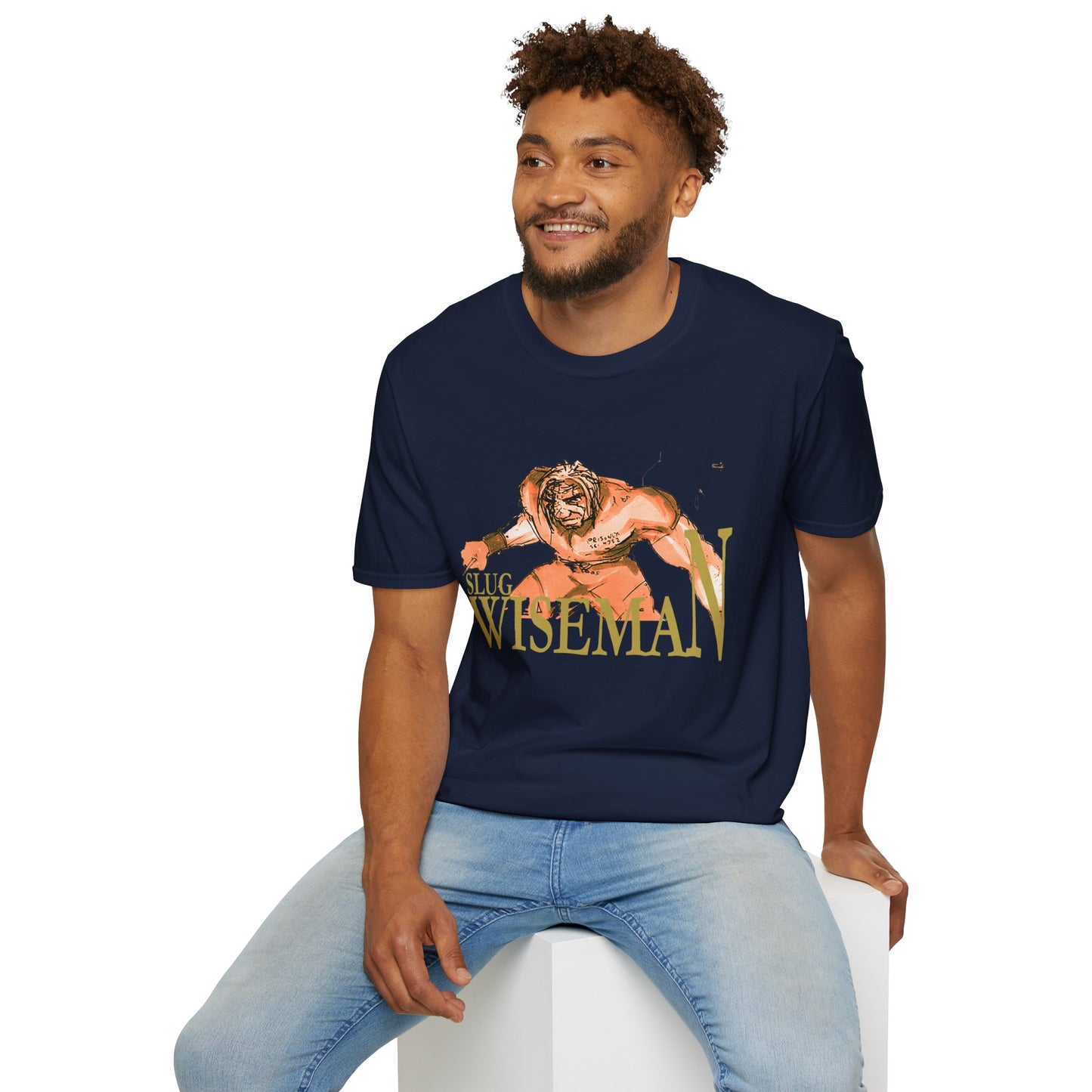 Slug Wiseman Unisex Softstyle T-Shirt