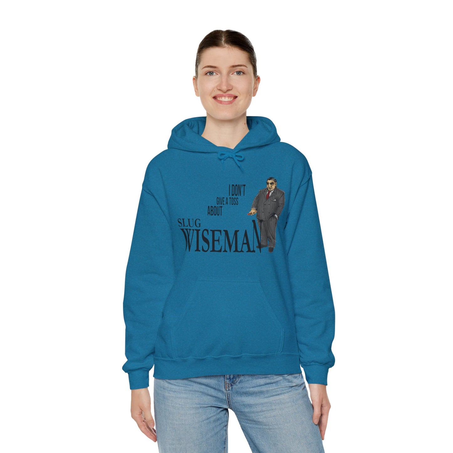 Slug Wiseman - Futsy Marlone's Signature Pose Unisex Hooded Sweatshirt