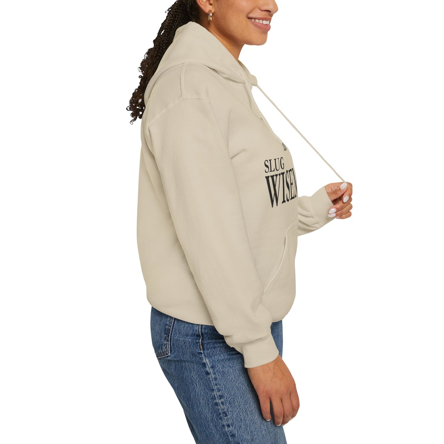 Slug Wiseman - Futsy Marlone's Signature Pose Unisex Hooded Sweatshirt