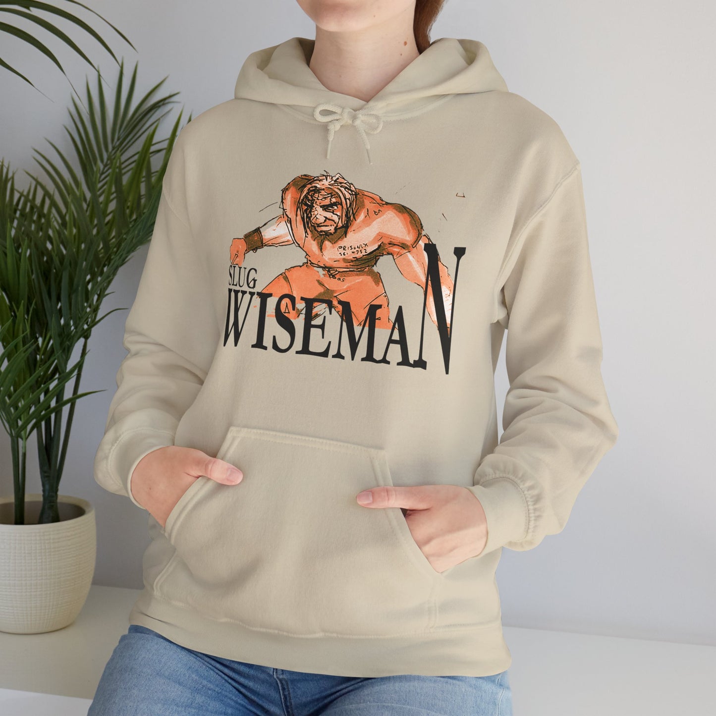 Slug Wiseman Unisex Hooded Sweatshirt