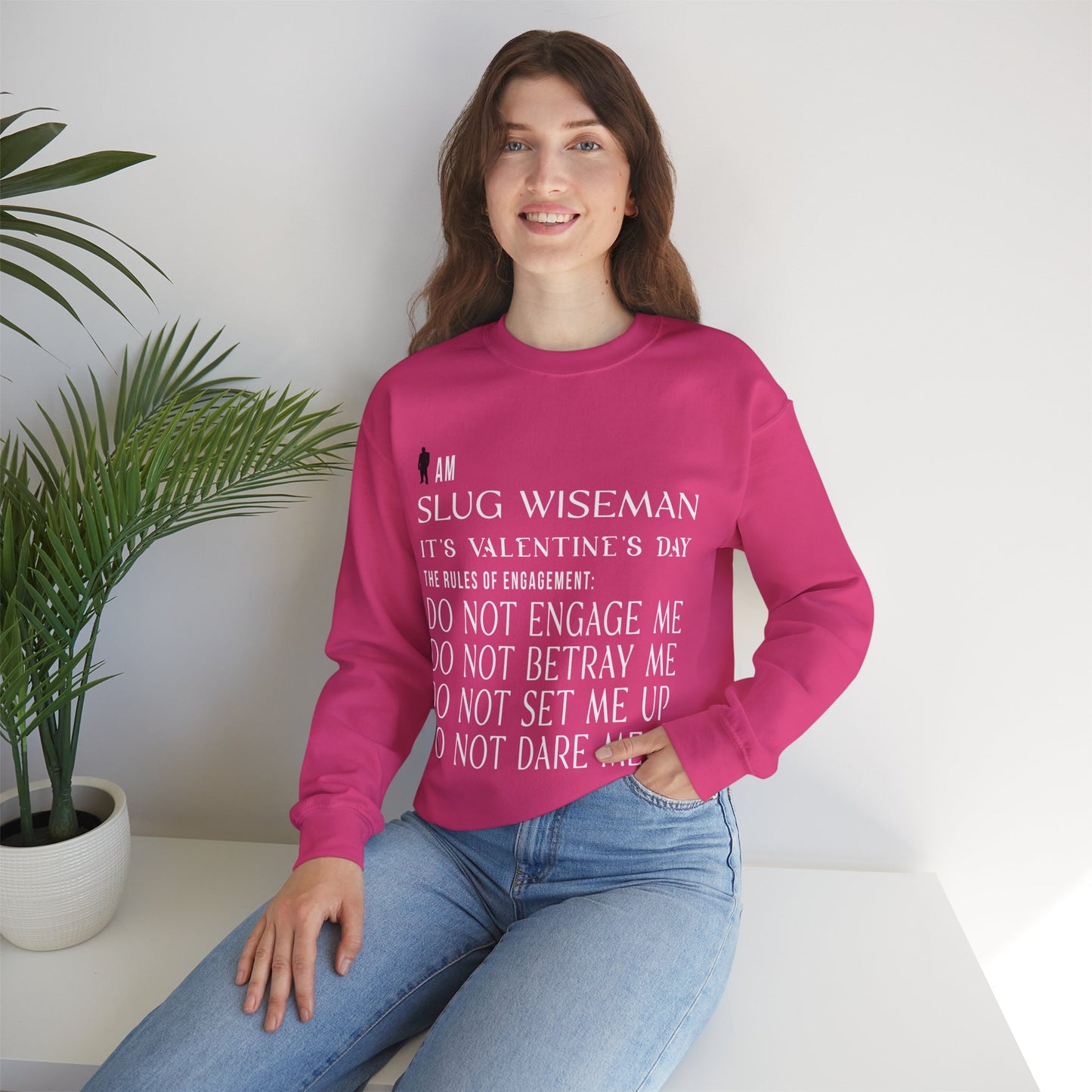 Slug Wiseman Unisex Heavy Blend™ Crewneck Sweatshirt