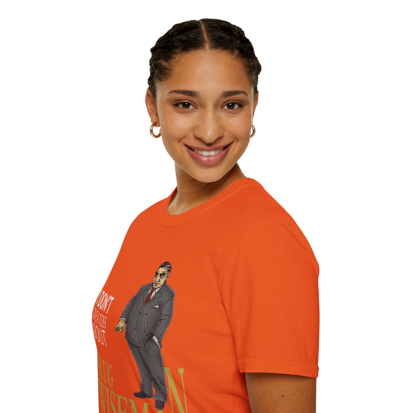 Slug Wiseman - Futsy Marlone's Signature Pose Unisex Softstyle T-Shirt