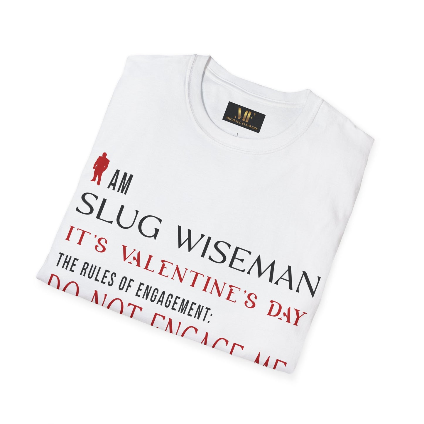 Slug Wiseman Valentine's Day Unisex Softstyle T-Shirt