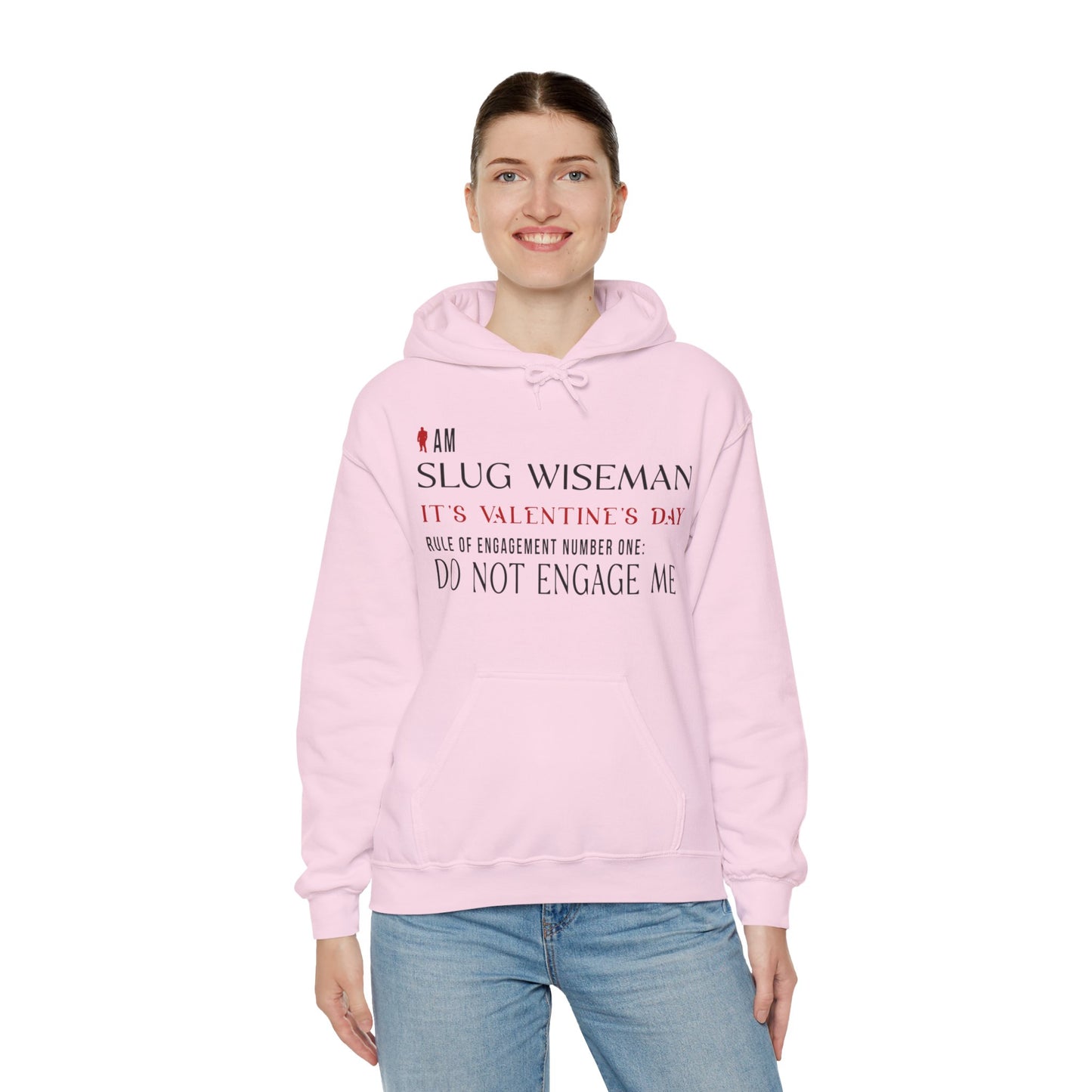 Slug Wiseman Unisex Hooded Sweatshirt