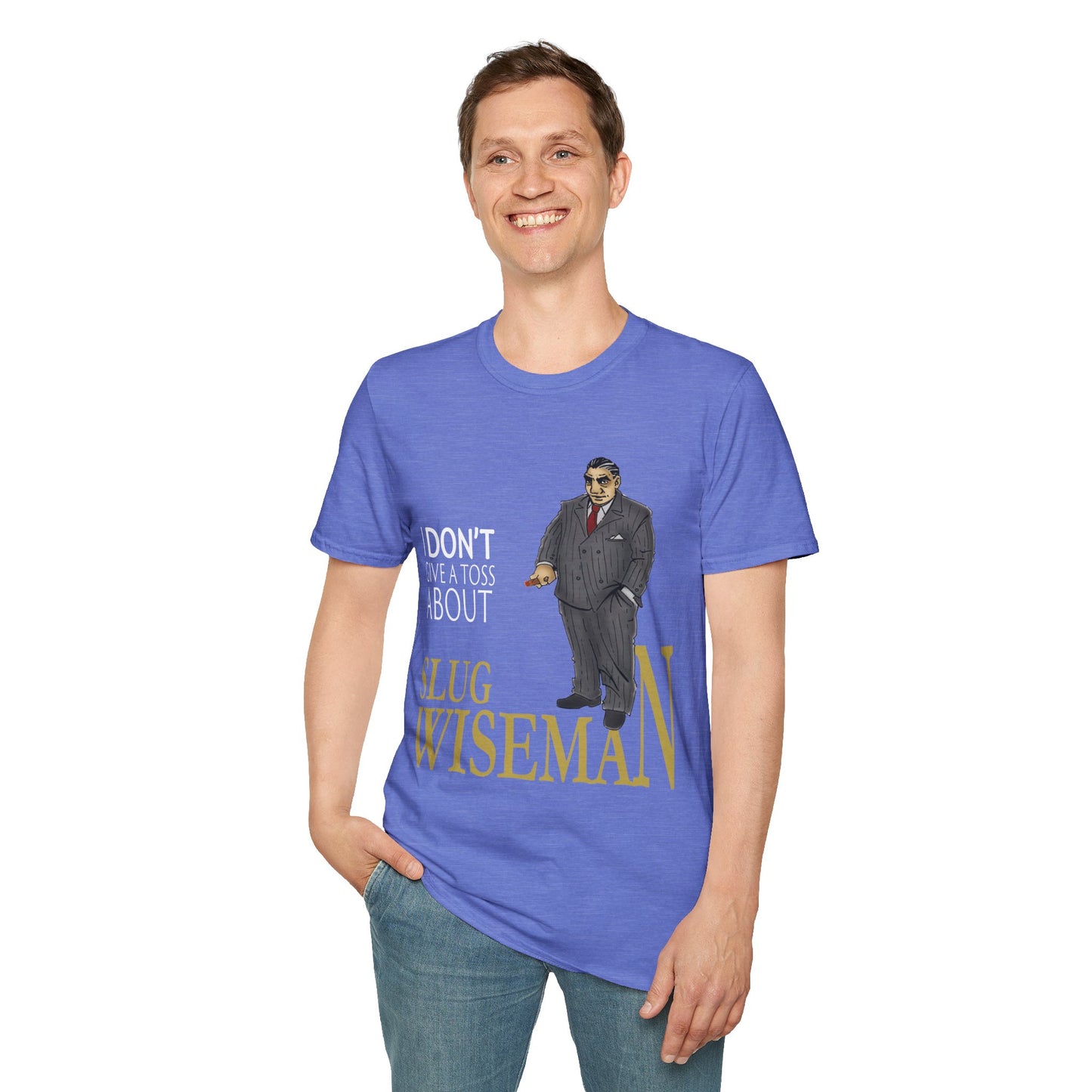 Slug Wiseman - Futsy Marlone's Signature Pose Unisex Softstyle T-Shirt