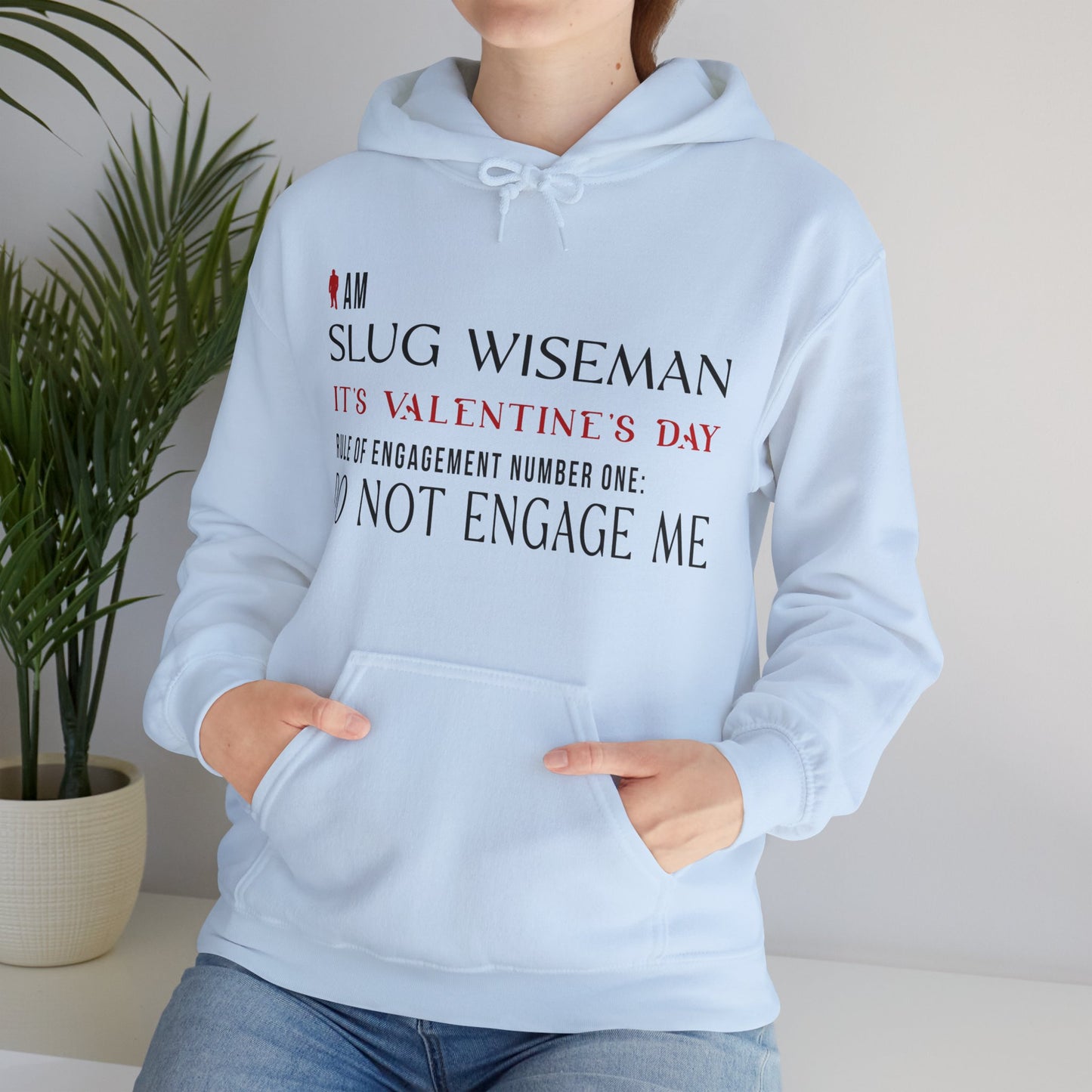 Slug Wiseman Unisex Hooded Sweatshirt
