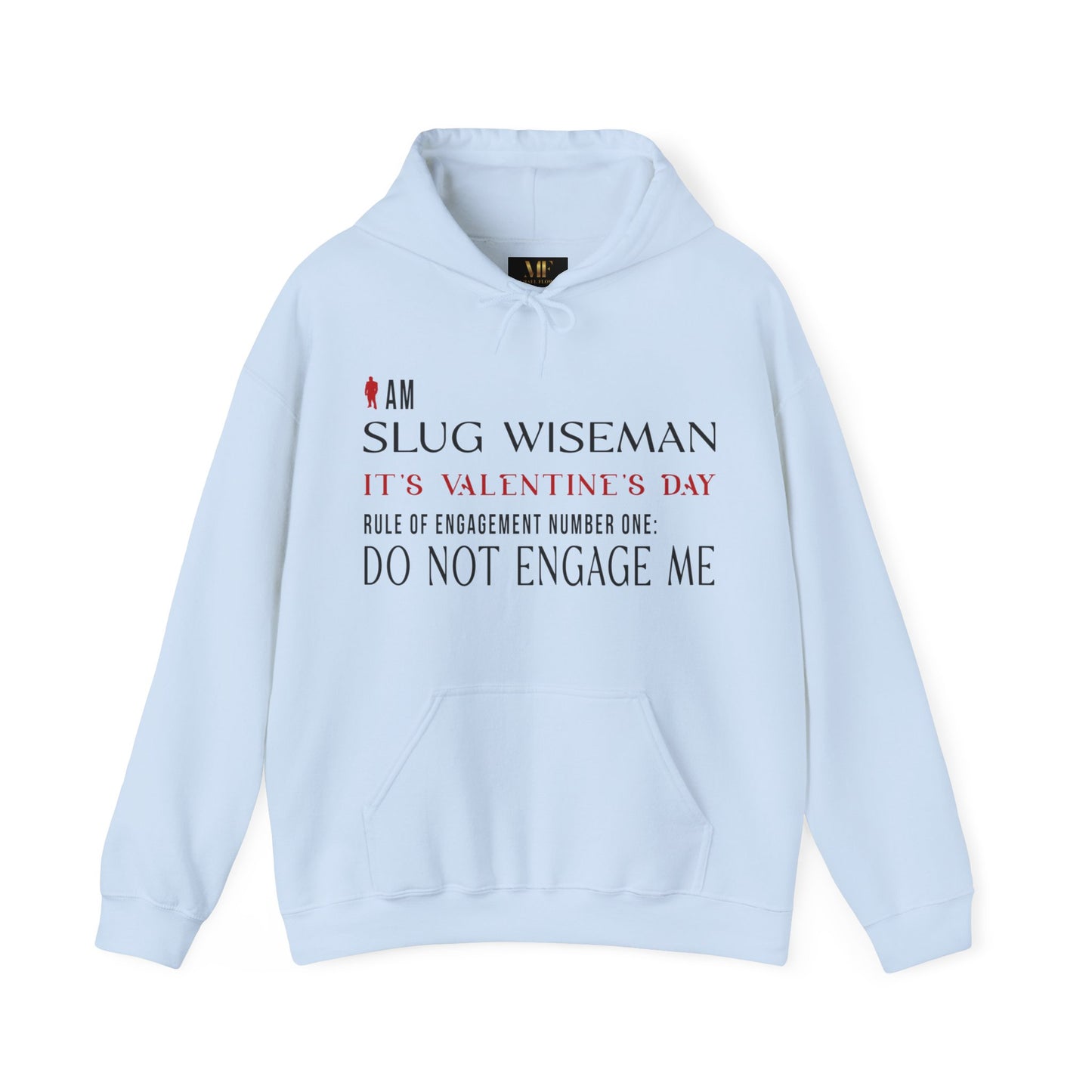Slug Wiseman Unisex Hooded Sweatshirt