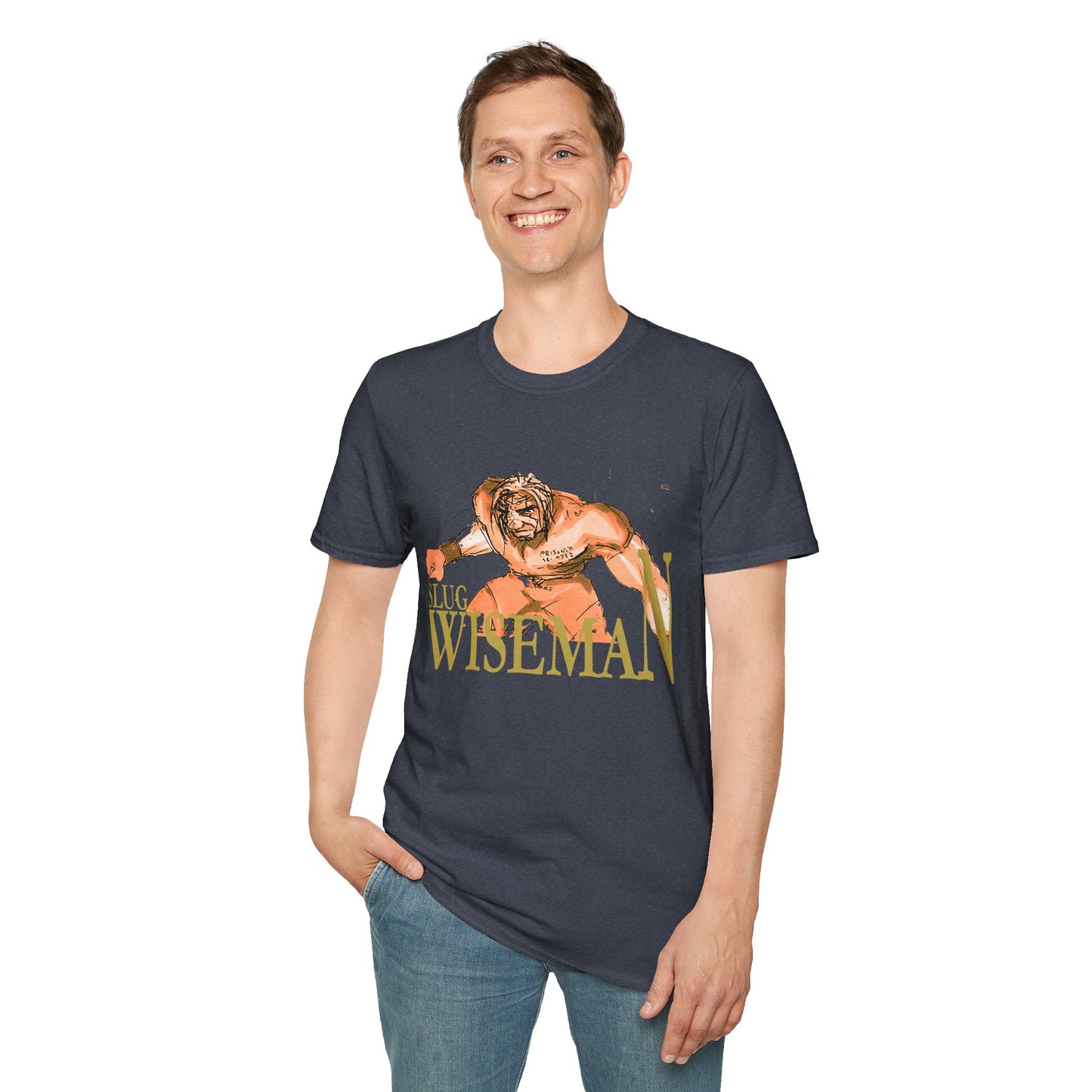 Slug Wiseman Unisex Softstyle T-Shirt
