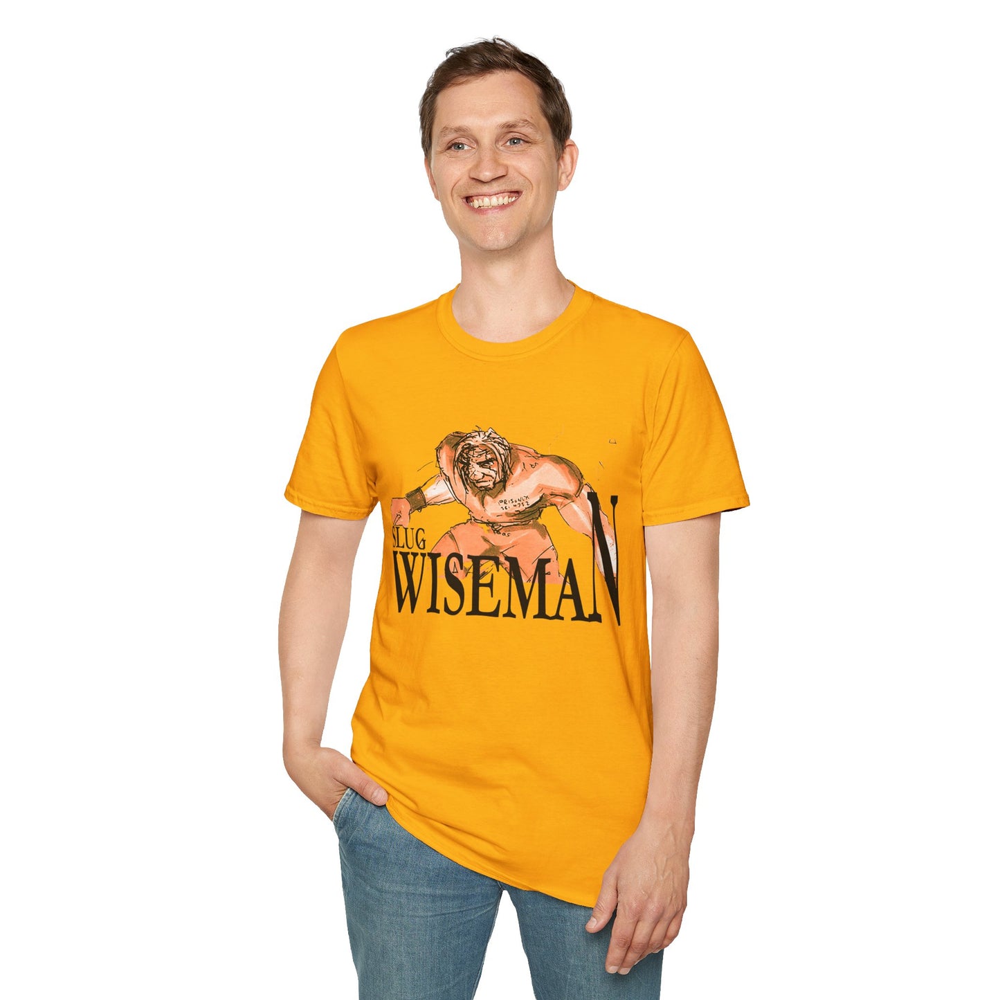 Slug Wiseman Unisex Softstyle T-Shirt