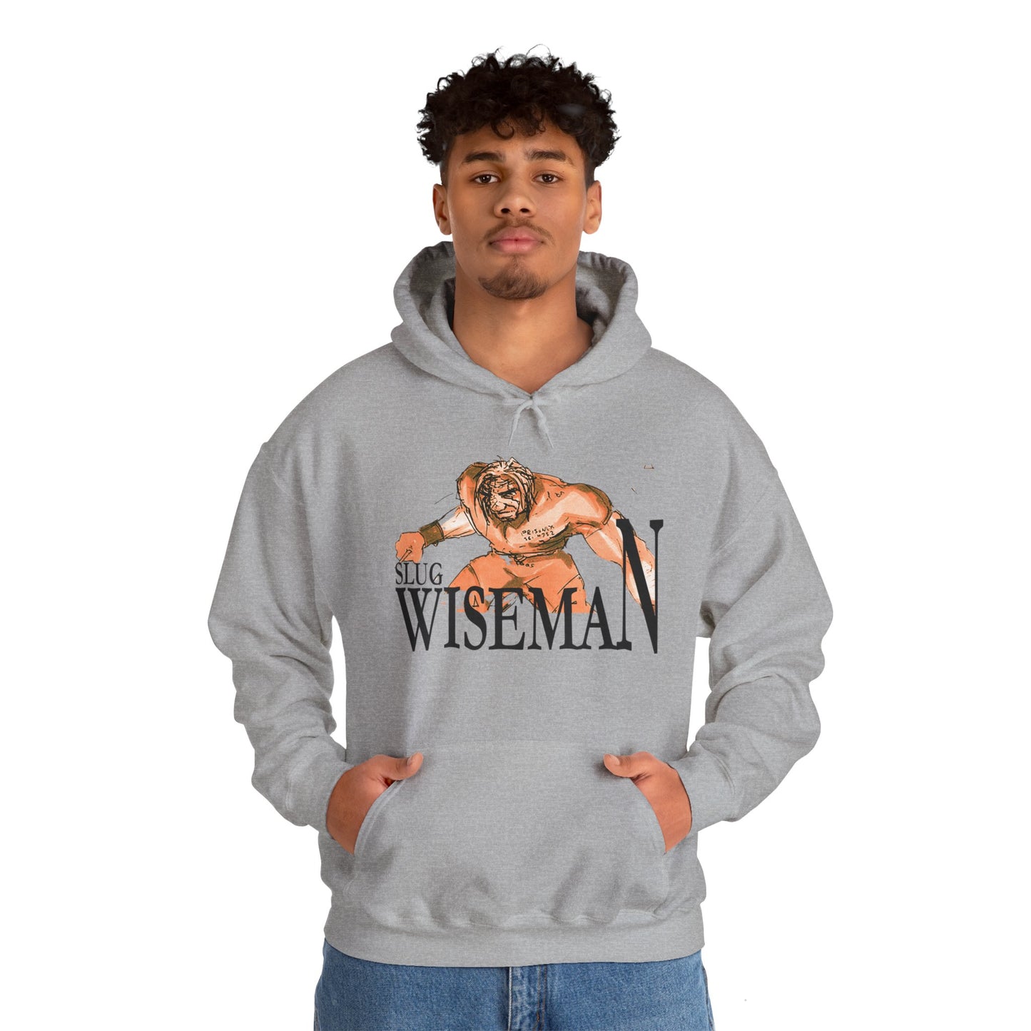 Slug Wiseman Unisex Hooded Sweatshirt