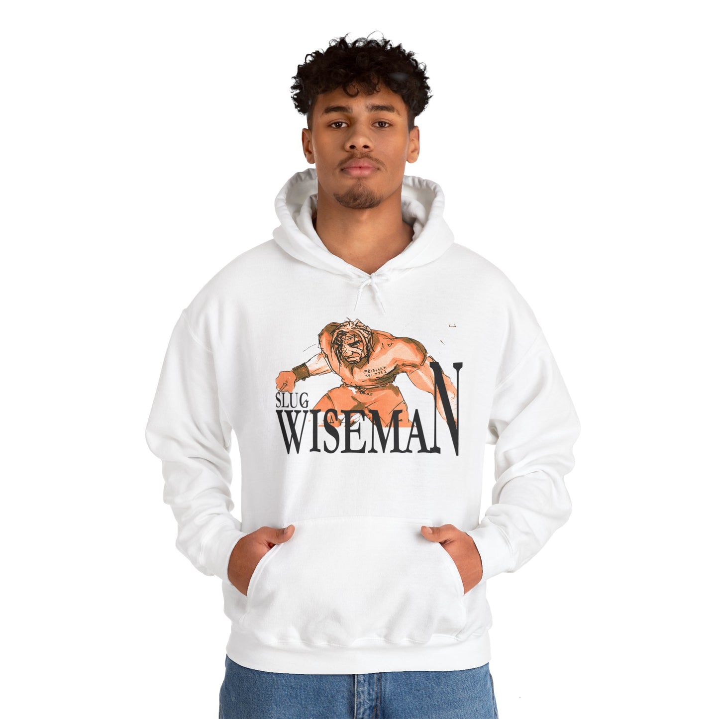 Slug Wiseman Unisex Hooded Sweatshirt