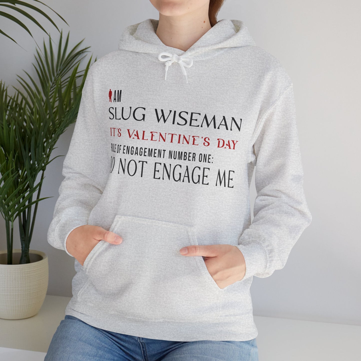 Slug Wiseman Unisex Hooded Sweatshirt
