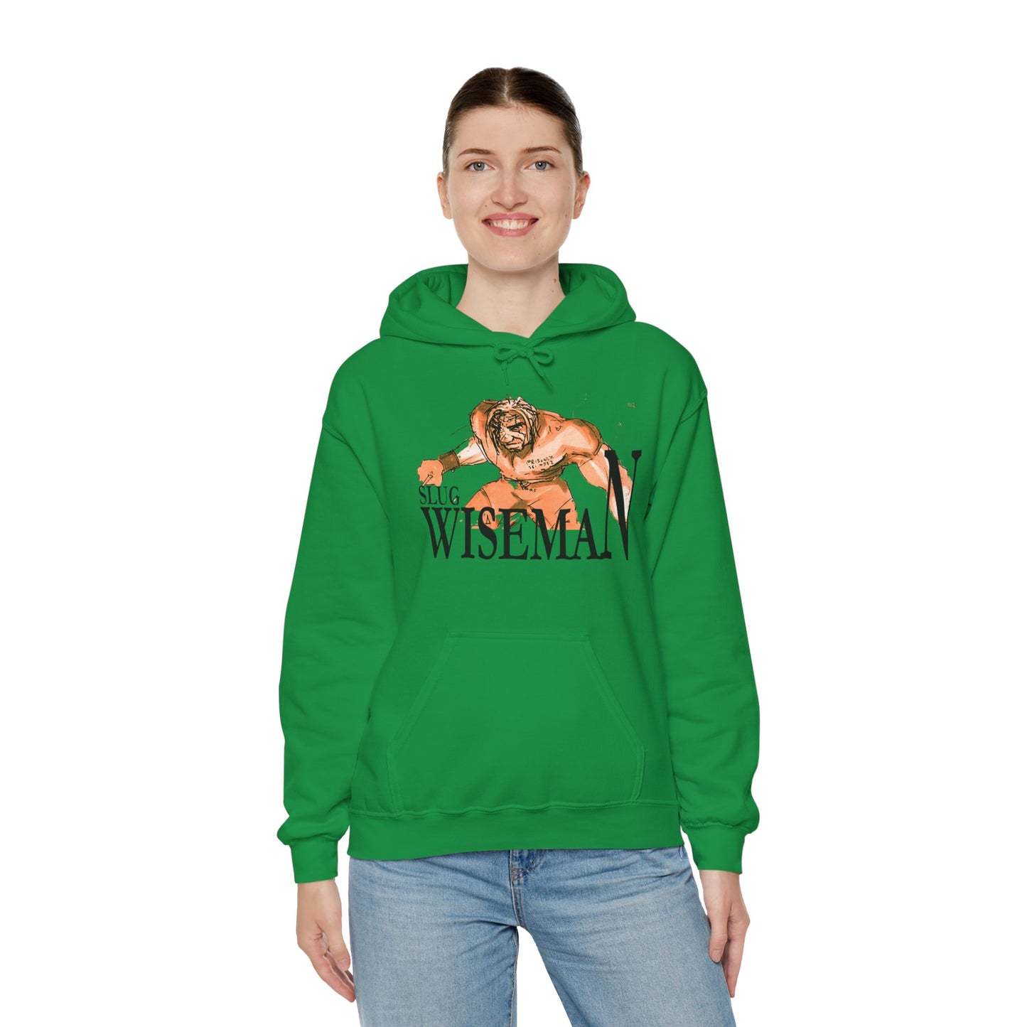 Slug Wiseman Unisex Hooded Sweatshirt
