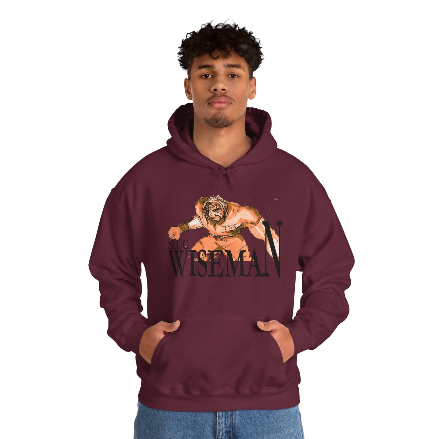 Slug Wiseman Unisex Hooded Sweatshirt